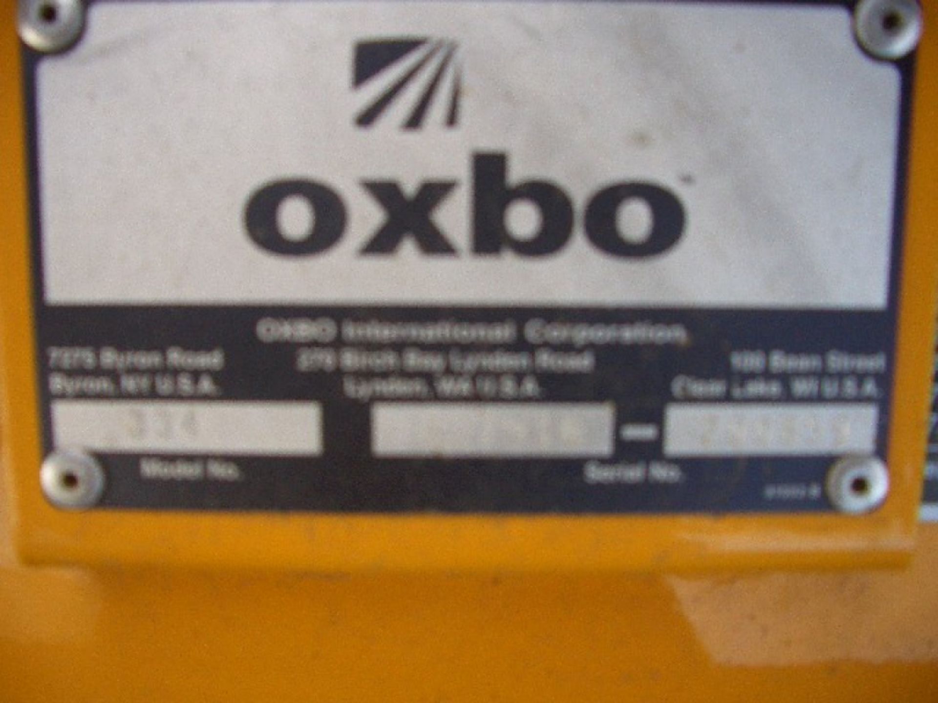2015 Oxbo 334 Hay Merger