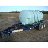 1000 gal poly nurse trailer