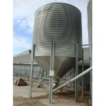 Brock 4 ring upright feed bin