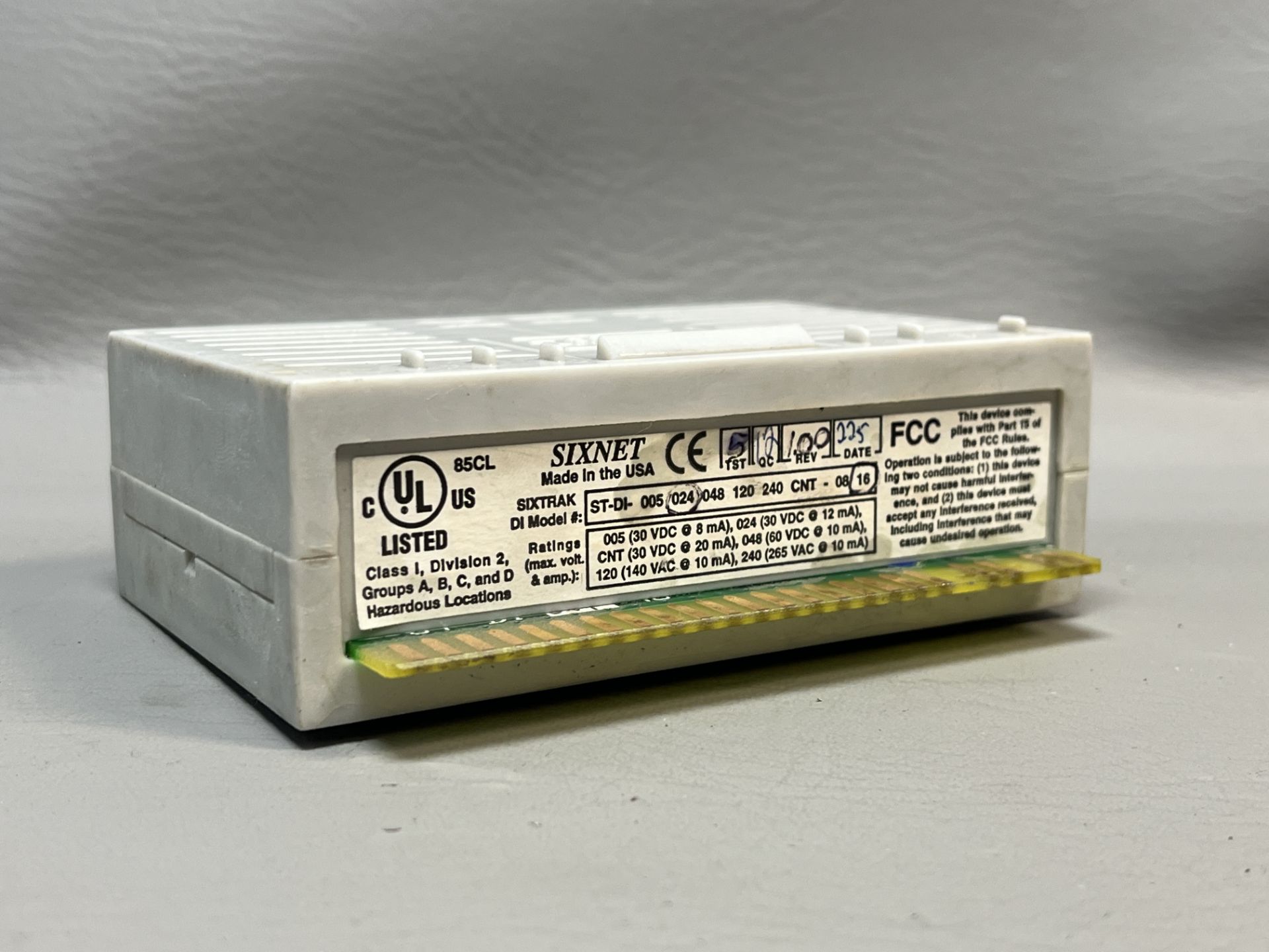 RED LION SIXNET SIXTRAK DISCREET INPUT MODULE - Image 2 of 2