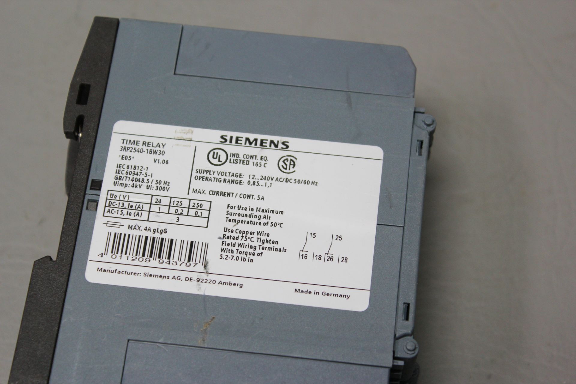 2 SIEMENS TIMING RELAYS - Image 3 of 3