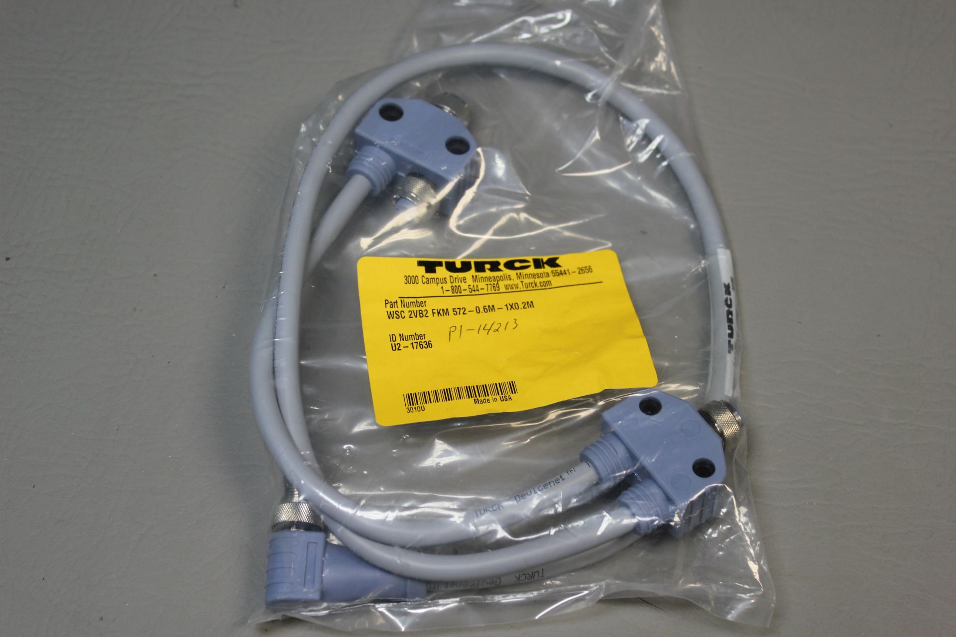 NEW TURCK JUNCTION BOX EXTENSION CORDSET