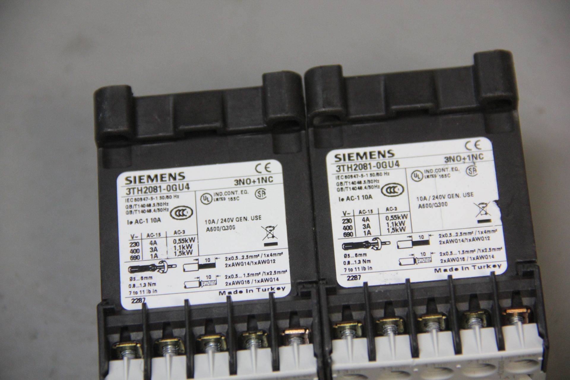 2 SIEMENS CONTACTORS - Image 3 of 3