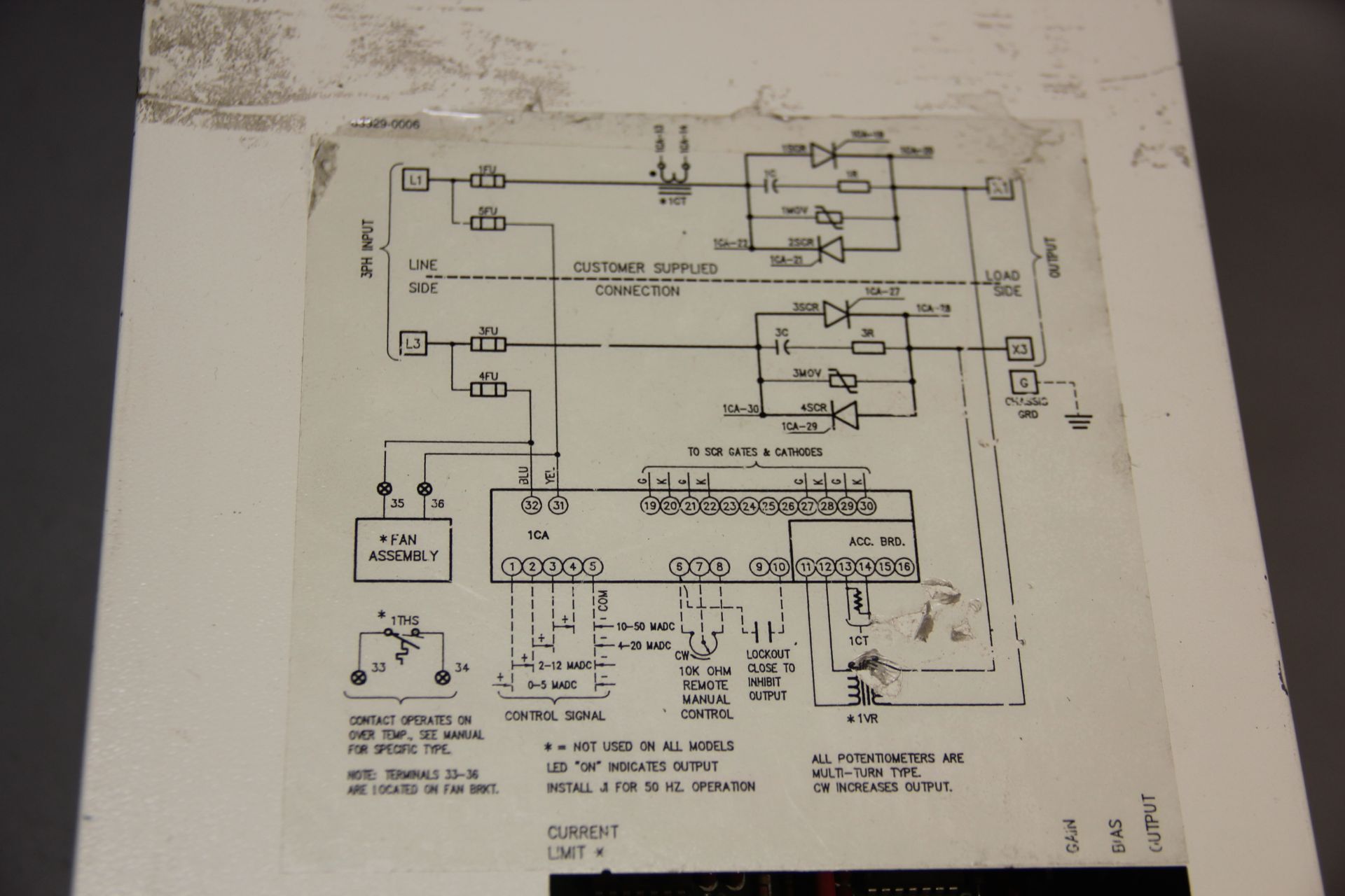 SPANG POWER CONTROL UNIT - Image 4 of 7