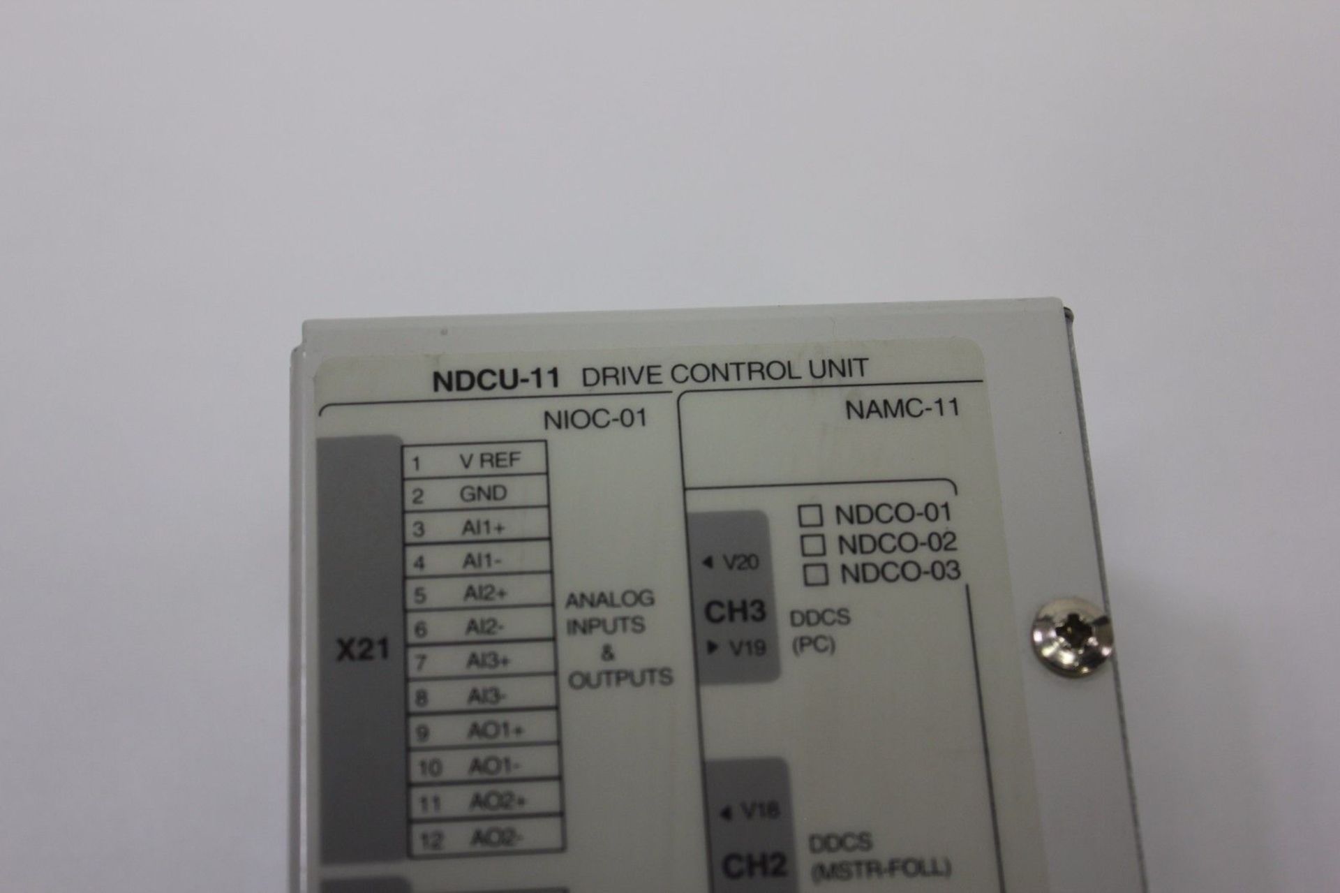 ABB ACS 600 DRIVE CONTROL UNIT - Image 2 of 2