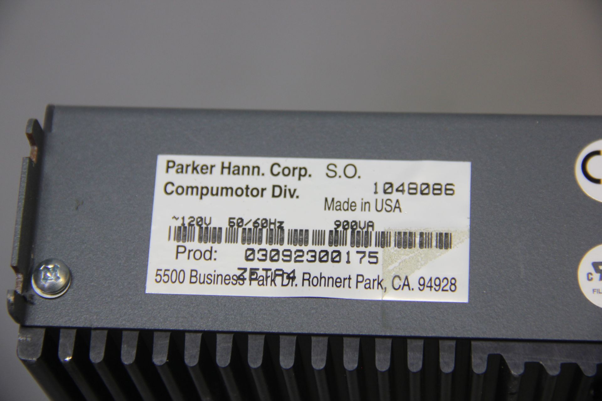 PARKER COMPUMOTOR INDEXER/MOTOR DRIVE - Image 5 of 5