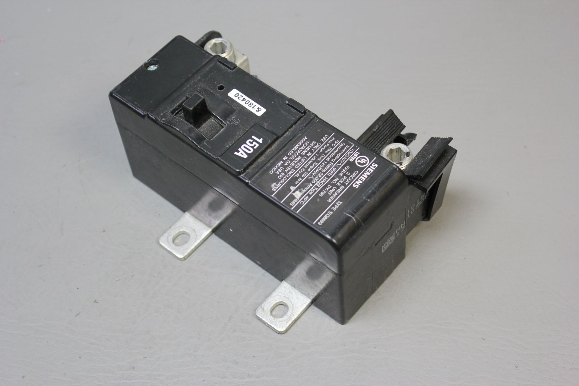 SIEMENS 150A CIRCUIT BREAKER - Image 2 of 4