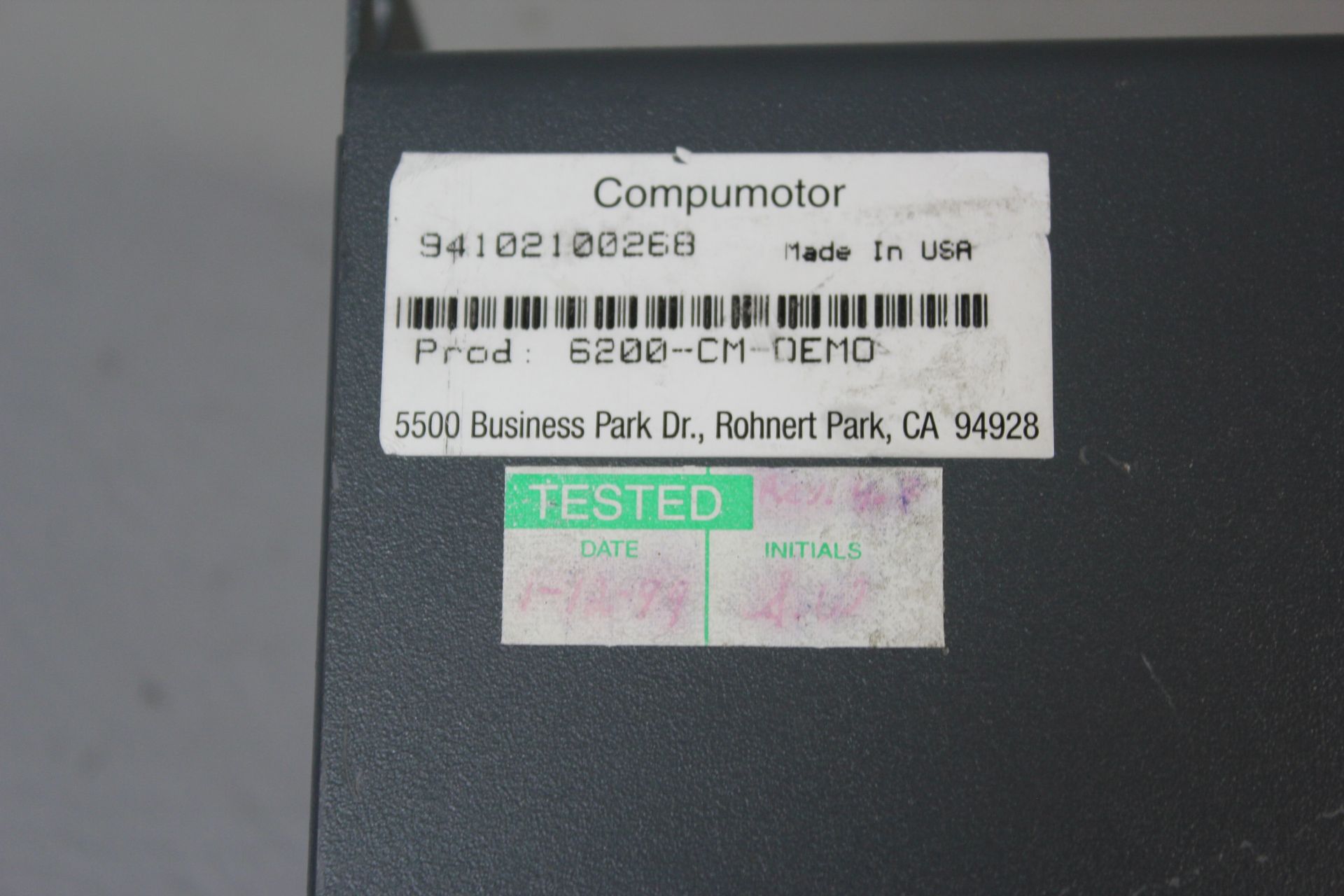 PARKER COMPUMOTOR 6200 2 AXIS INDEXER - Image 4 of 4