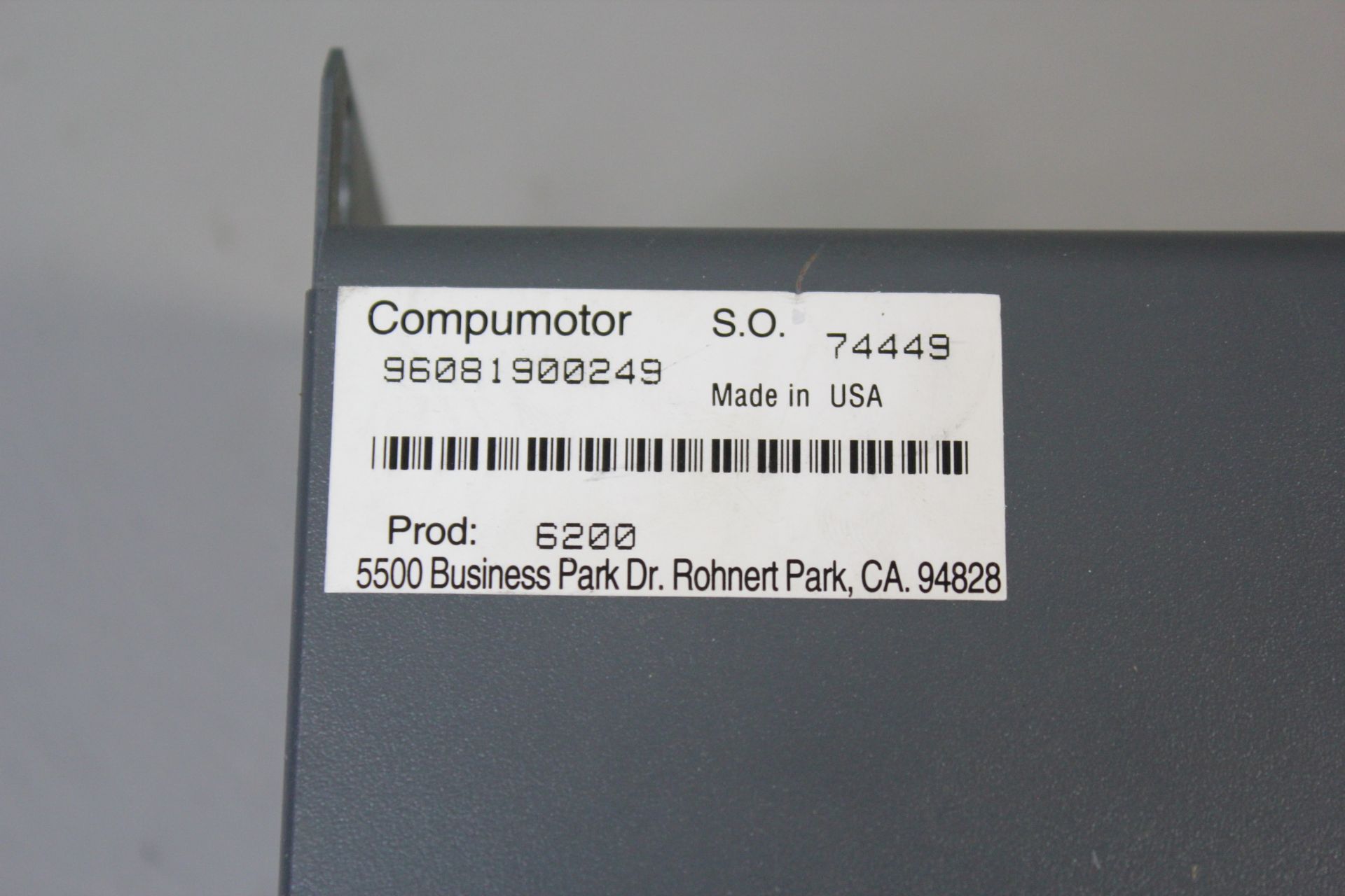 PARKER COMPUMOTOR 6200 2 AXIS INDEXER - Image 4 of 4