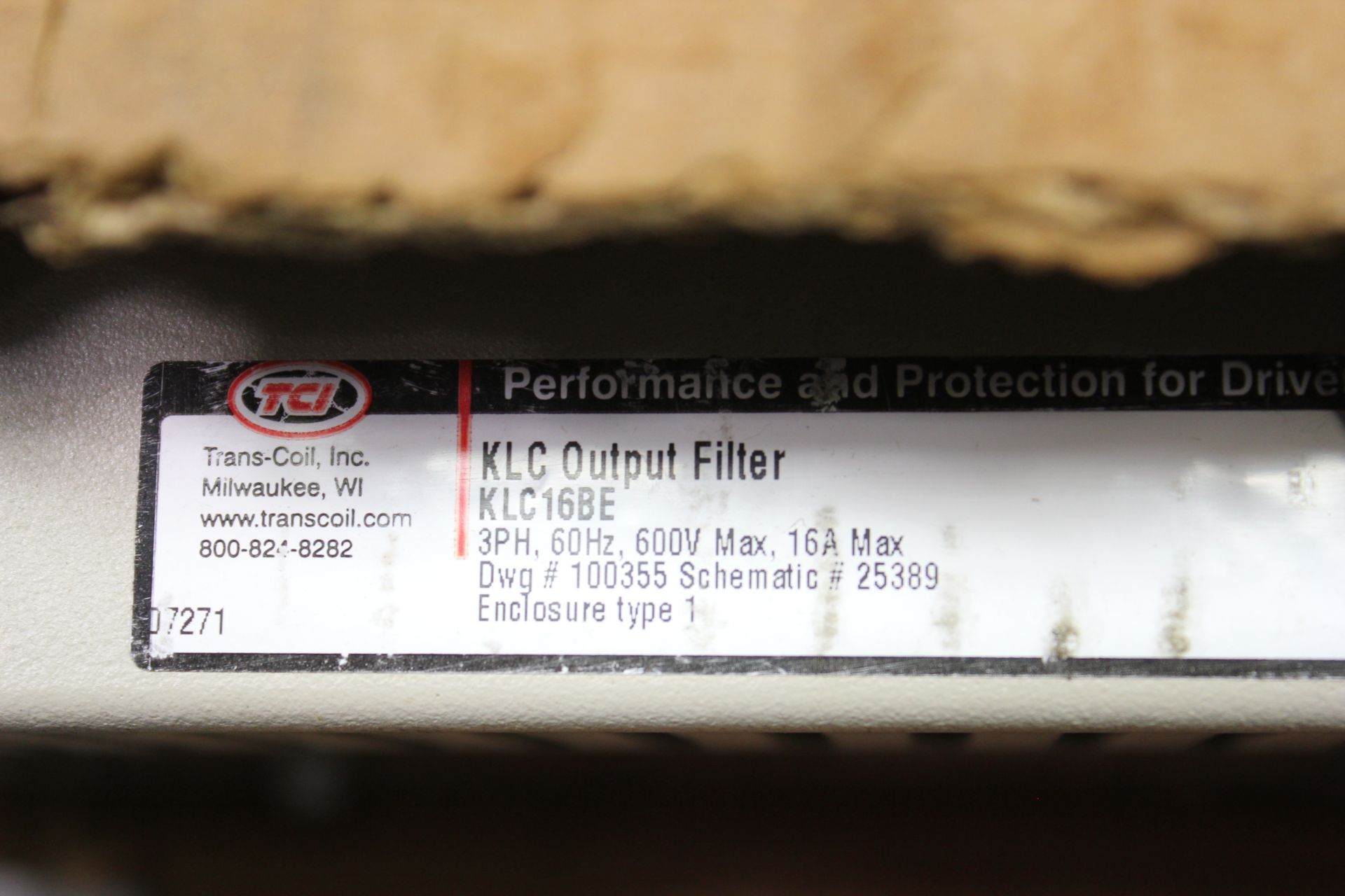 NEW TCI KLC OUTPUT FILTER - Image 4 of 4