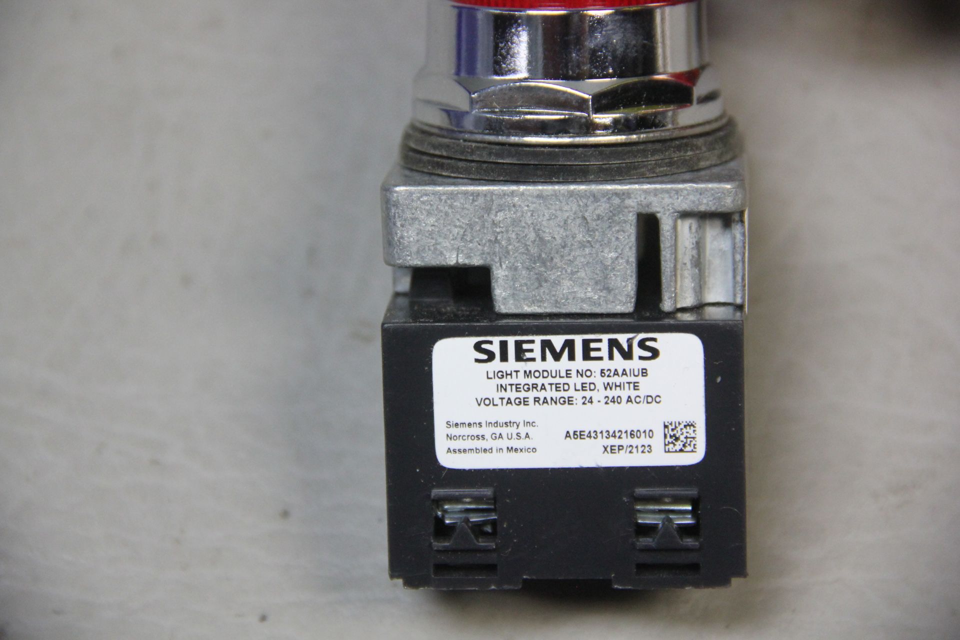 3 UNUSED SIEMENS HEAVY DUTY ILLUMINATED PUSHBUTTON - Image 3 of 5