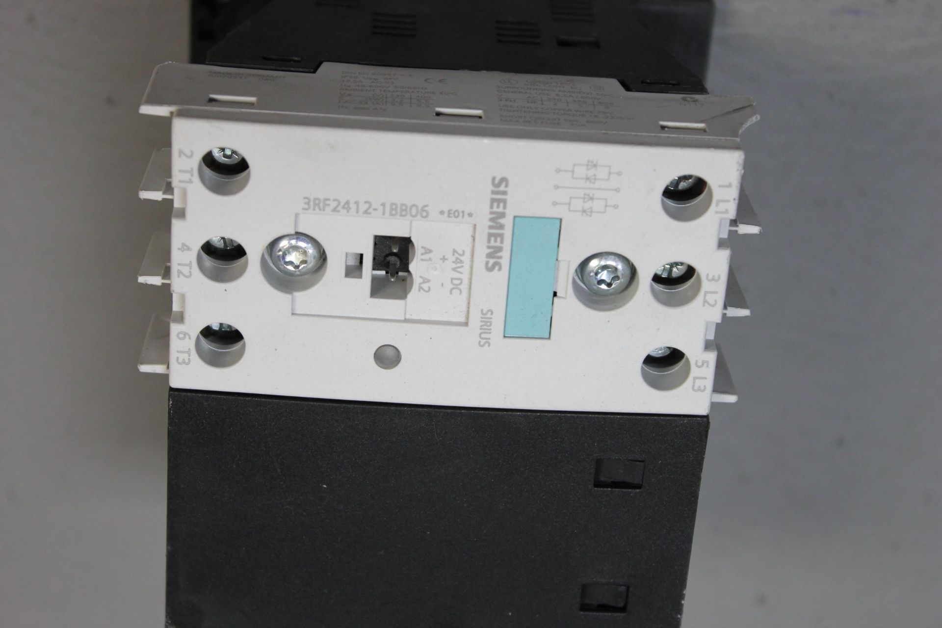 UNUSED SIEMENS SOLID STATE CONTACTOR - Image 2 of 3
