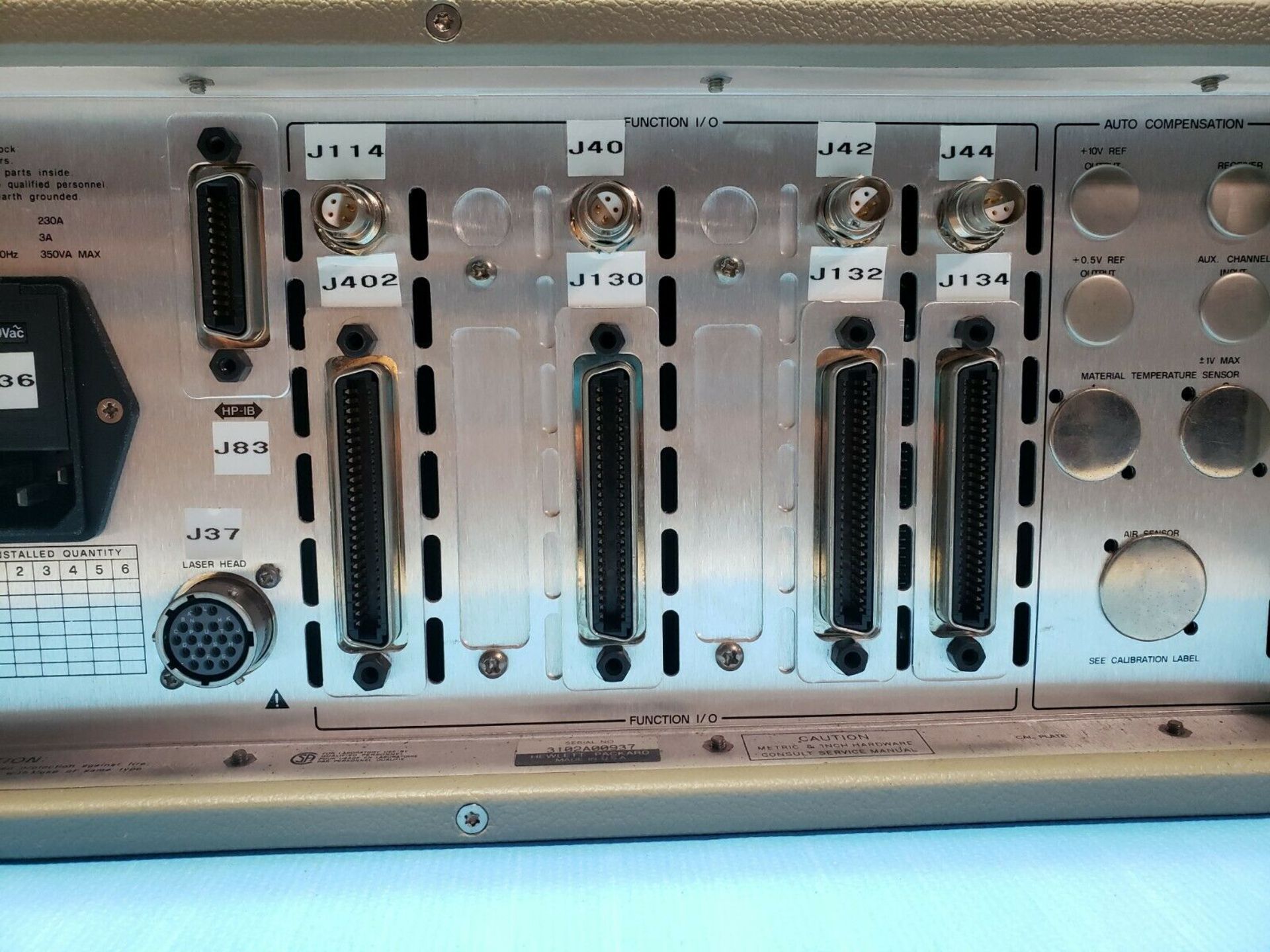 HEWLETT PACKARD HP 5507B LASER POSITION TRANSDUCER ELECTRONICS - Image 5 of 7