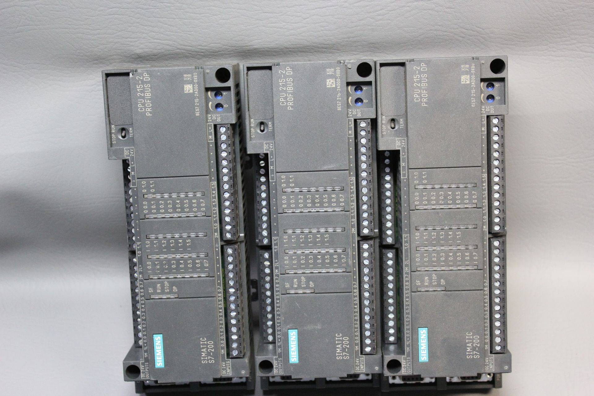 LOT OF 3 SIEMENS SIMATIC S7-200 CPU MODULES - Image 2 of 3