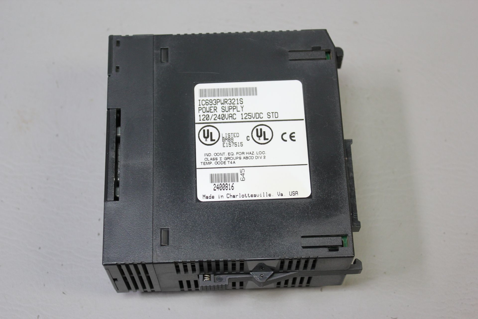 GE Fanuc Power Supply PLC Module - Image 2 of 2