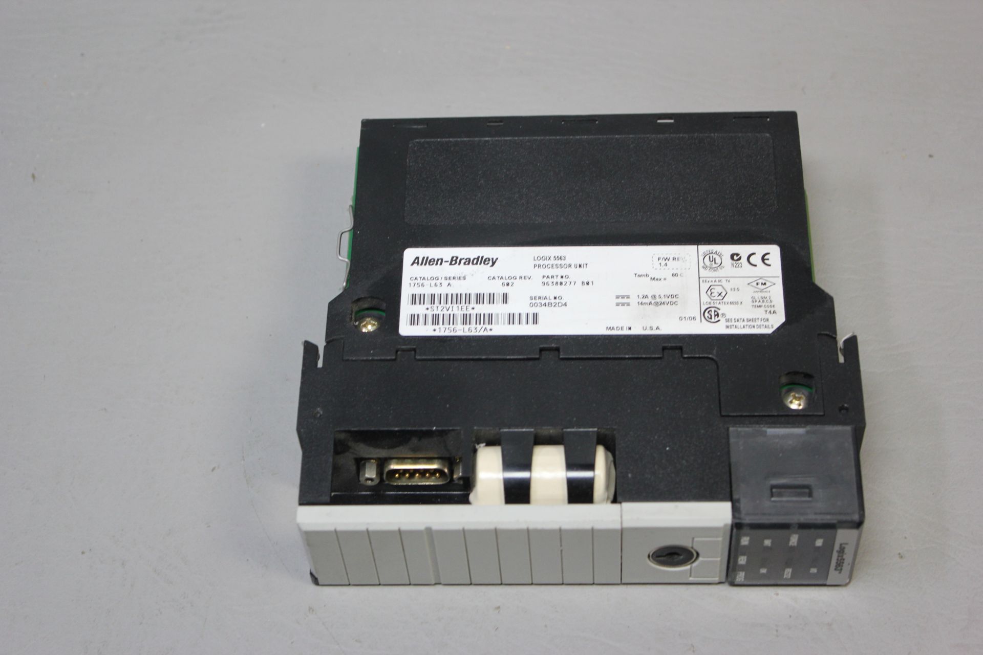 ALLEN BRADLEY CONTROLLOGIX PLC CPU