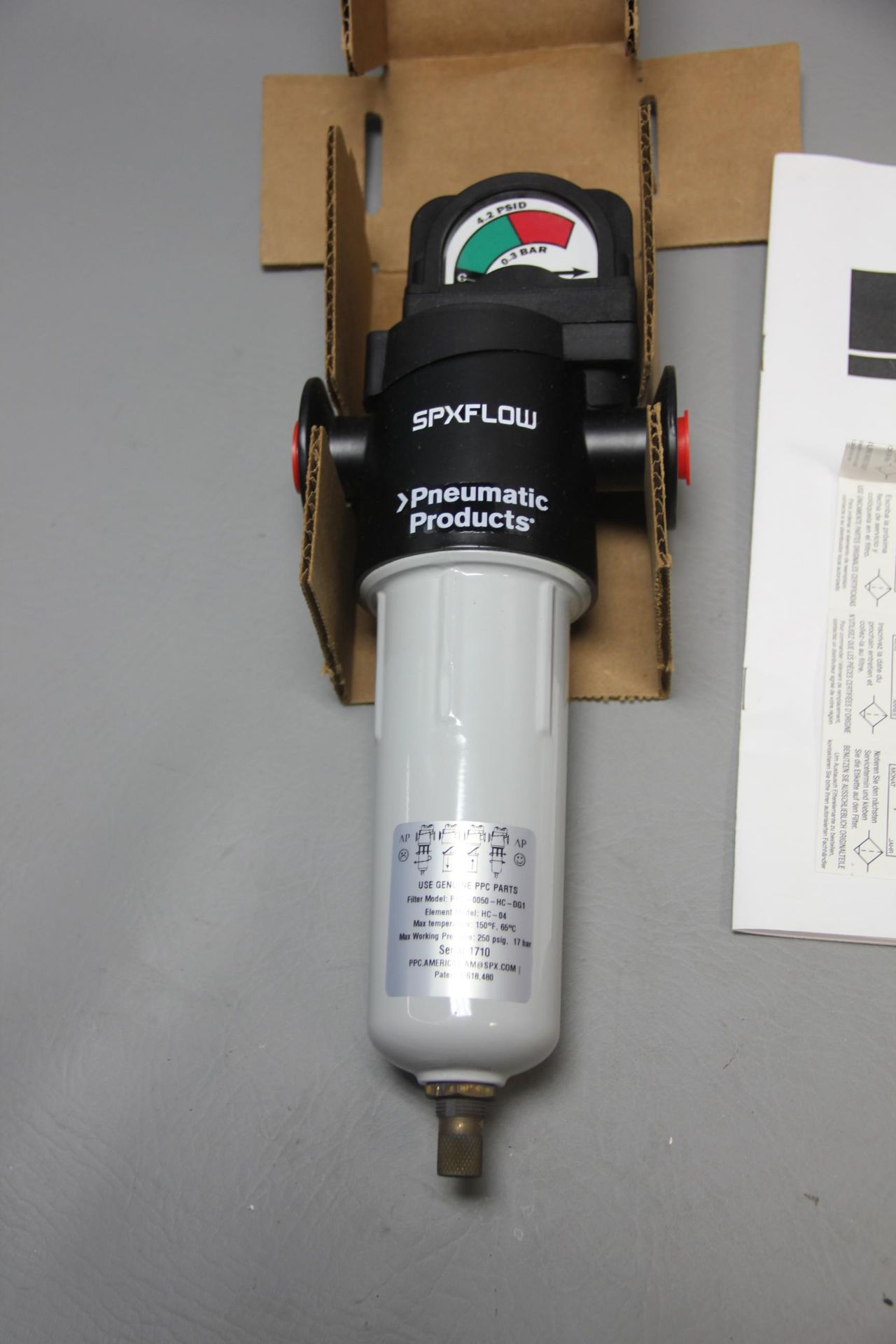 NEW SPX COMPRESSED AIR FILTER - Image 5 of 6