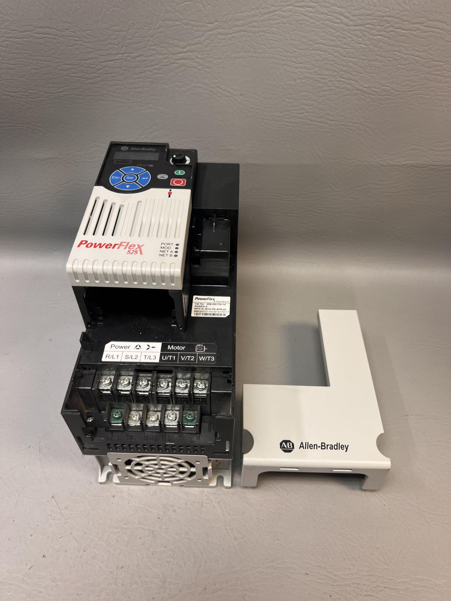 ALLEN BRADLEY POWERFLEX 525 AC DRIVE 10HP - Image 2 of 4