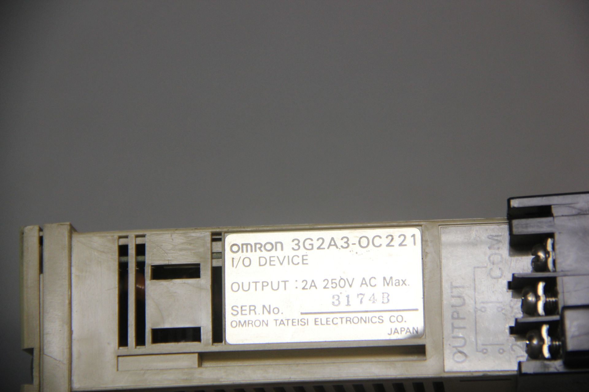 OMRON I/O DEVICE MODULE - Image 3 of 3