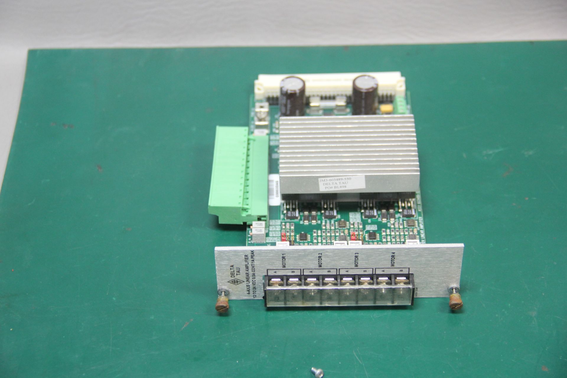 DELTA TAU 4 AXIS LINEAR AMPLIFIER CARD