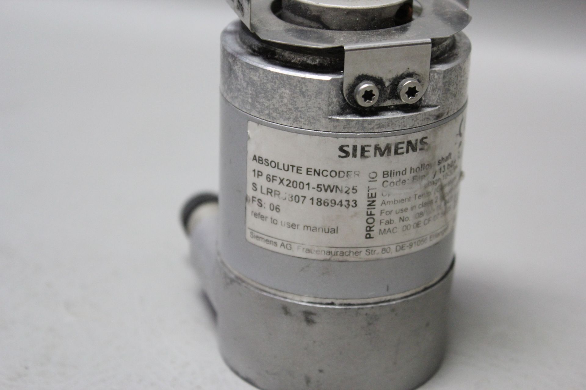 SIEMENS ABSOLUTE ROTARY ENCODER - Image 4 of 5