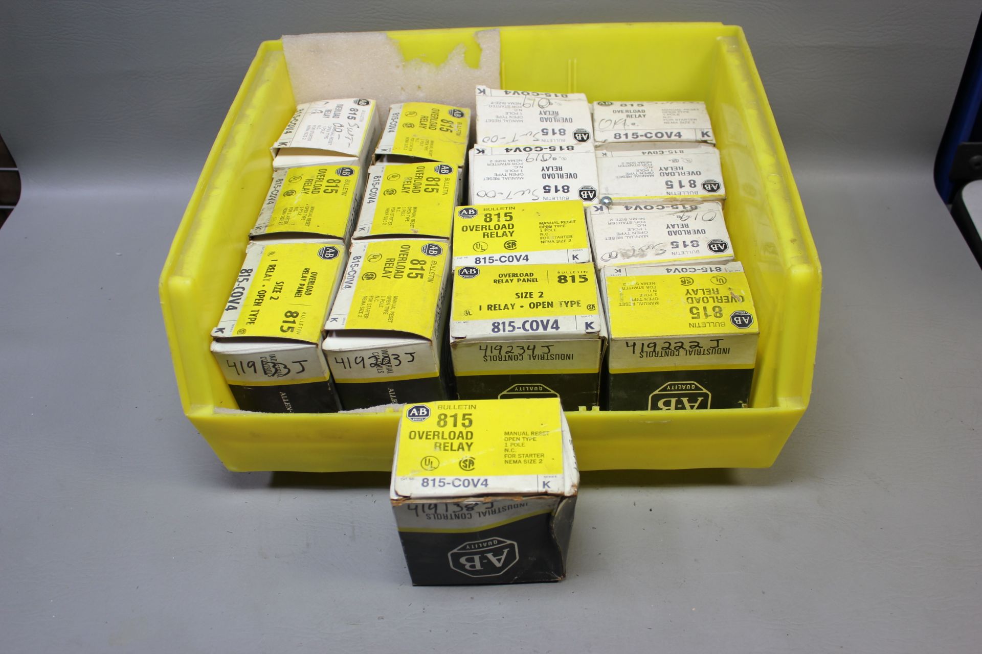 LOT OF 15 NEW ALLEN BRADLEY OVERLOAD RELAYS