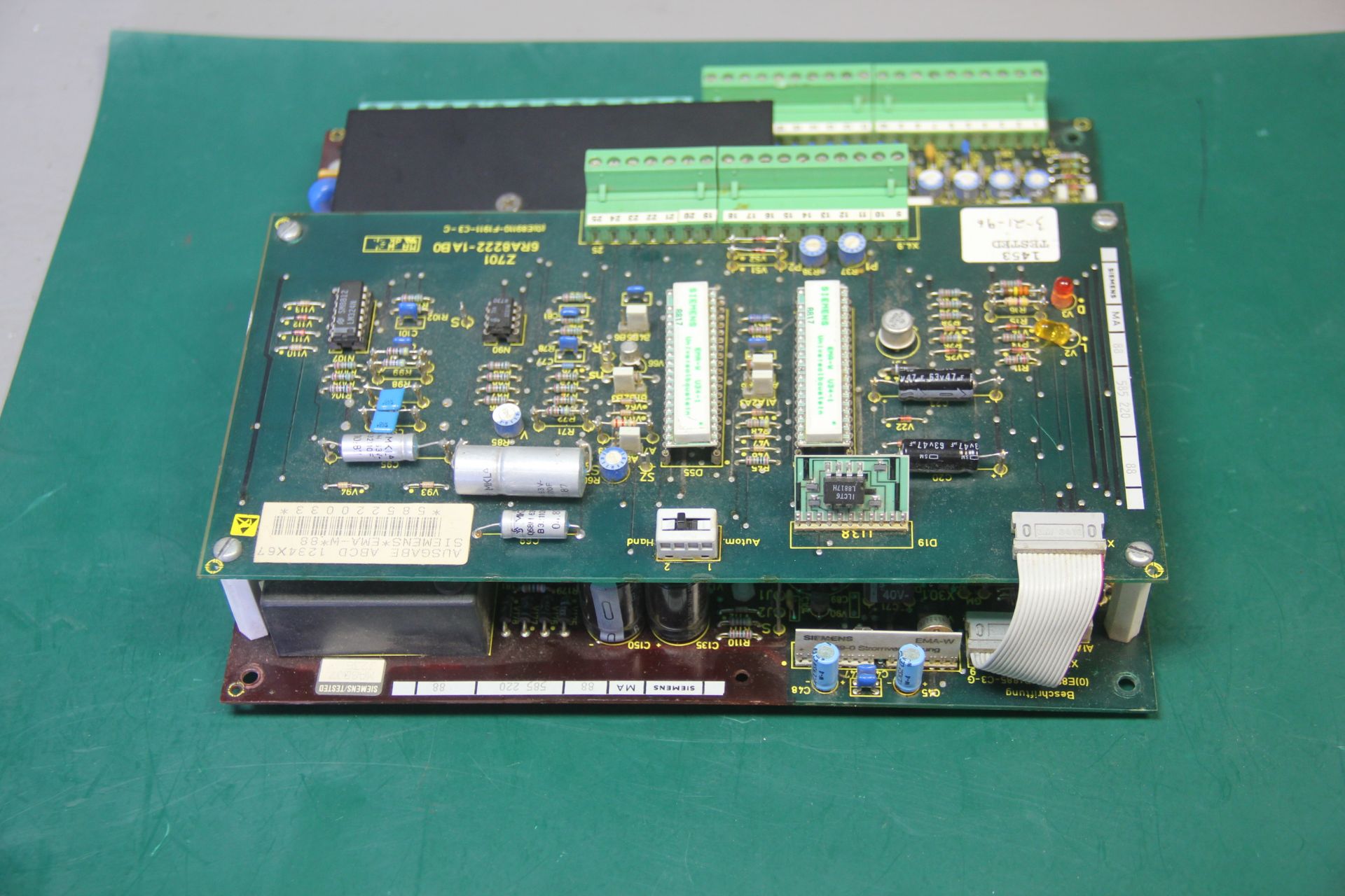 SIEMENS DRIVE CIRCUIT BOARD WITH DAUGHTER BOARD - Image 2 of 8