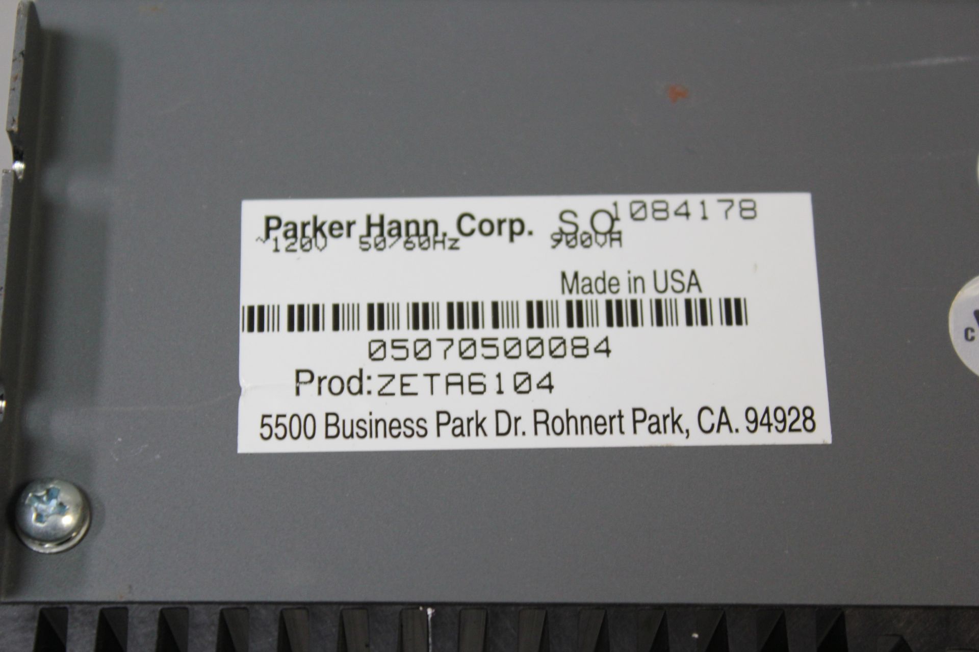 PARKER ZETA6104 INDEXER DRIVE - Image 3 of 3