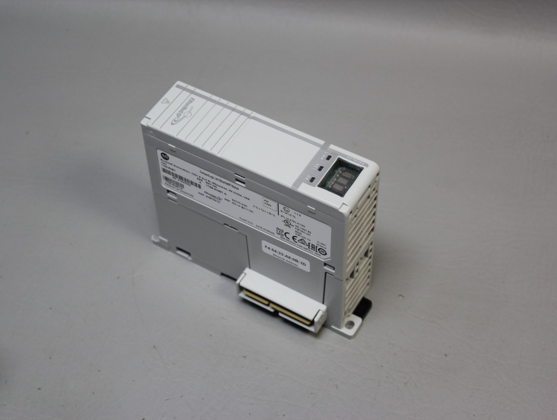 ALLEN BRADLEY COMPACTLOGIX PLC ETHERNET/IP PLC MODULE - Image 2 of 4