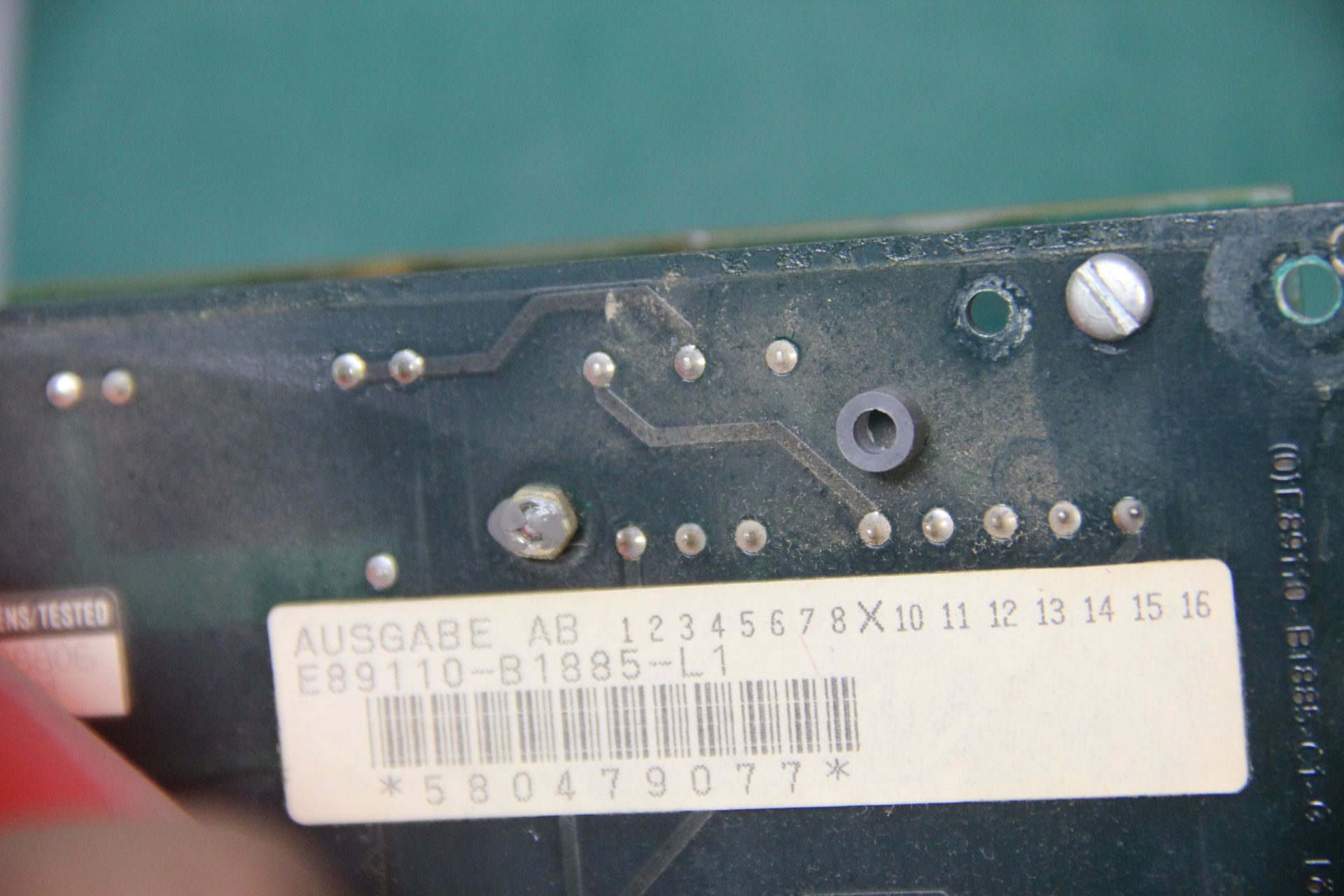 SIEMENS DRIVE CIRCUIT BOARD WITH DAUGHTER BOARD - Image 7 of 8