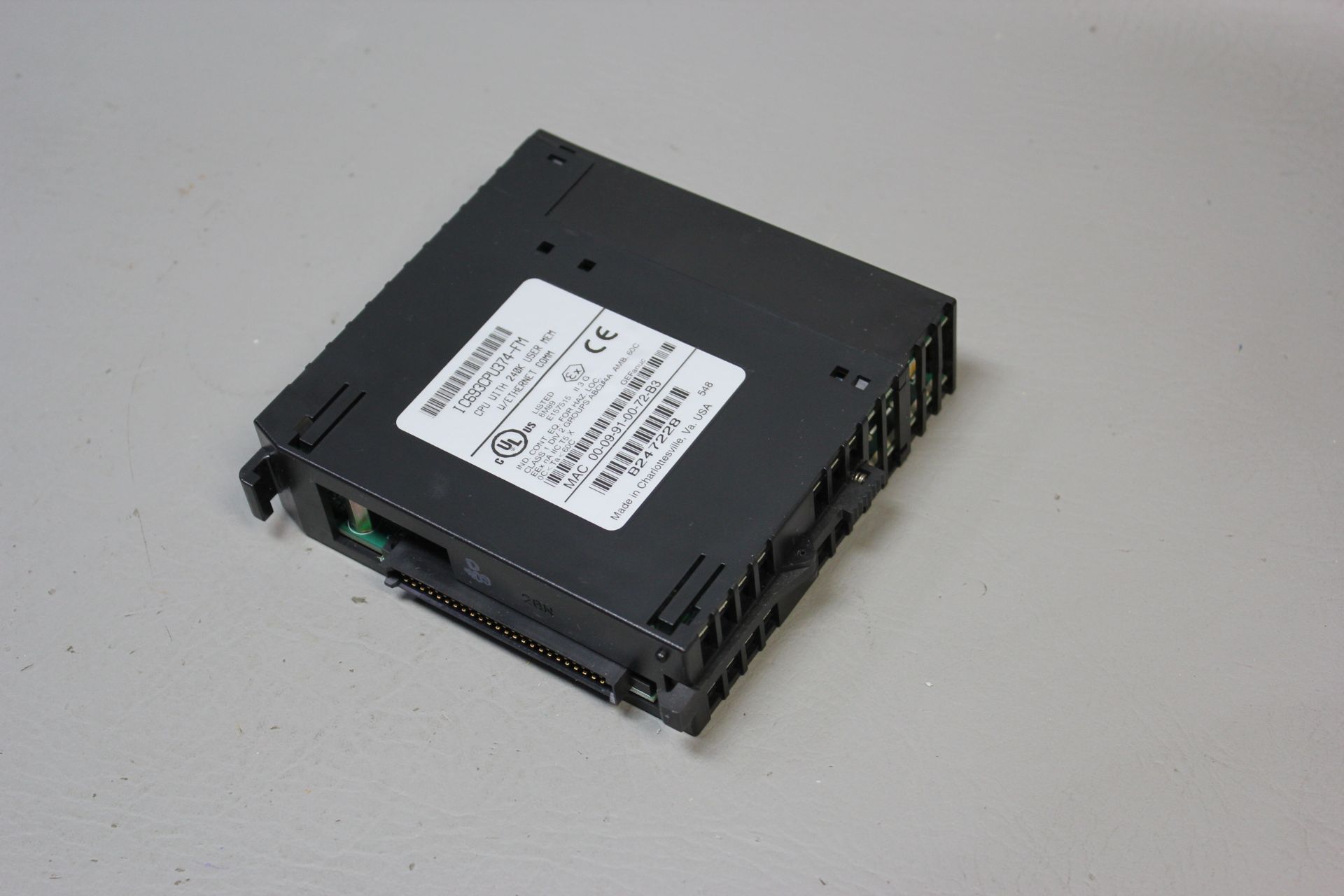 GE FAUC PLC ETHERNET CPU 374 PLUS MODULE - Image 4 of 6