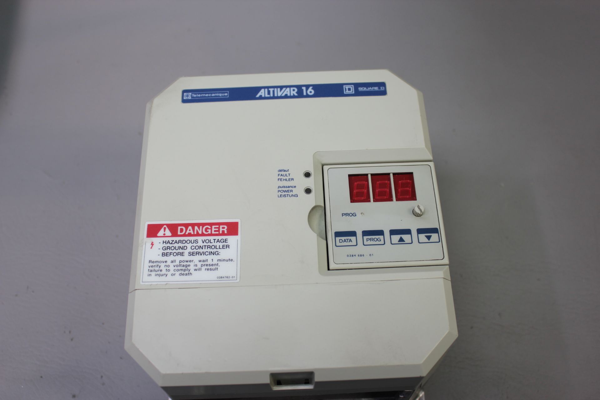 TELEMECANIQUE ALTIVAR 16 2HP AC DRIVE - Image 3 of 4