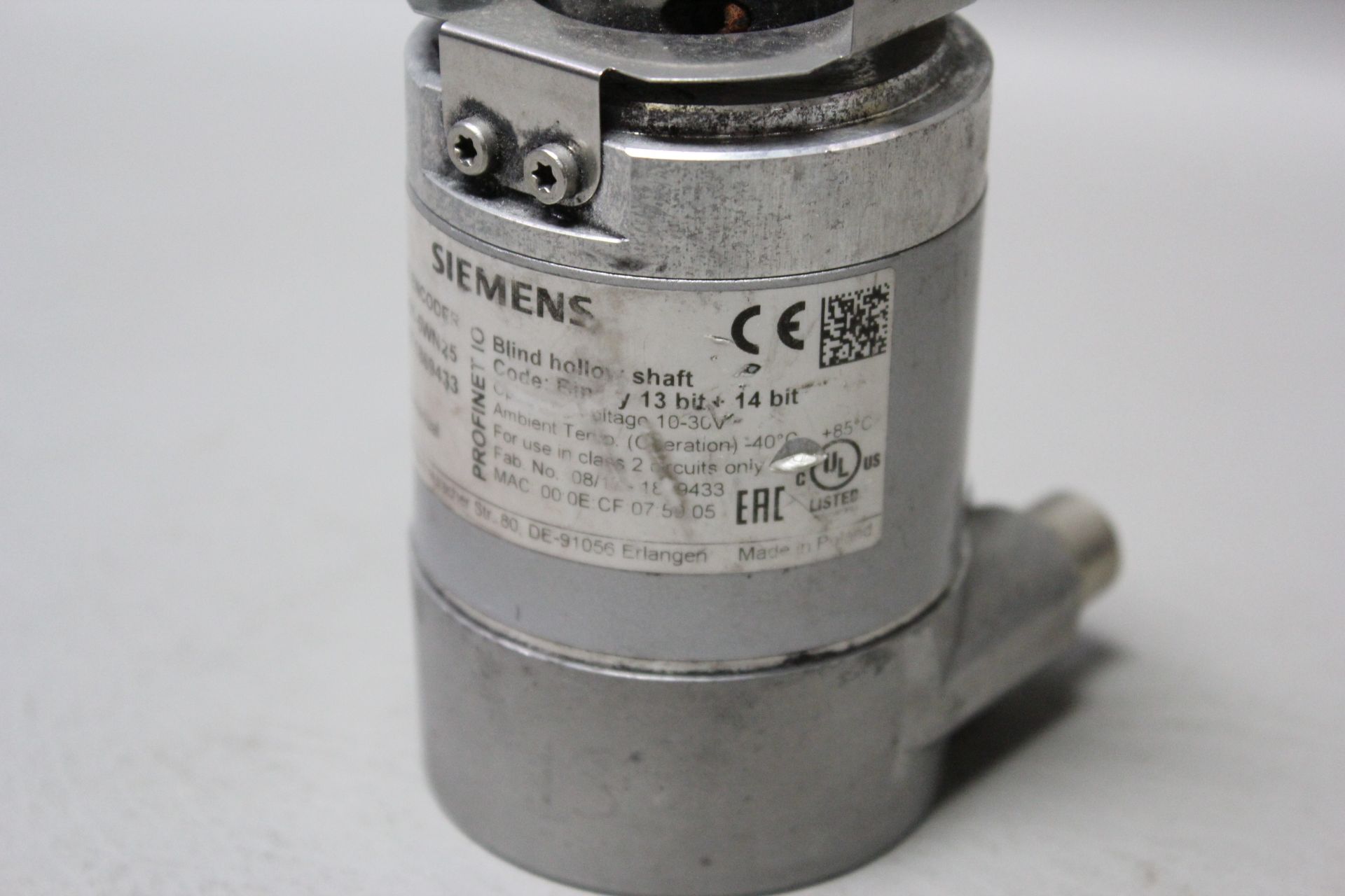 SIEMENS ABSOLUTE ROTARY ENCODER - Image 5 of 5