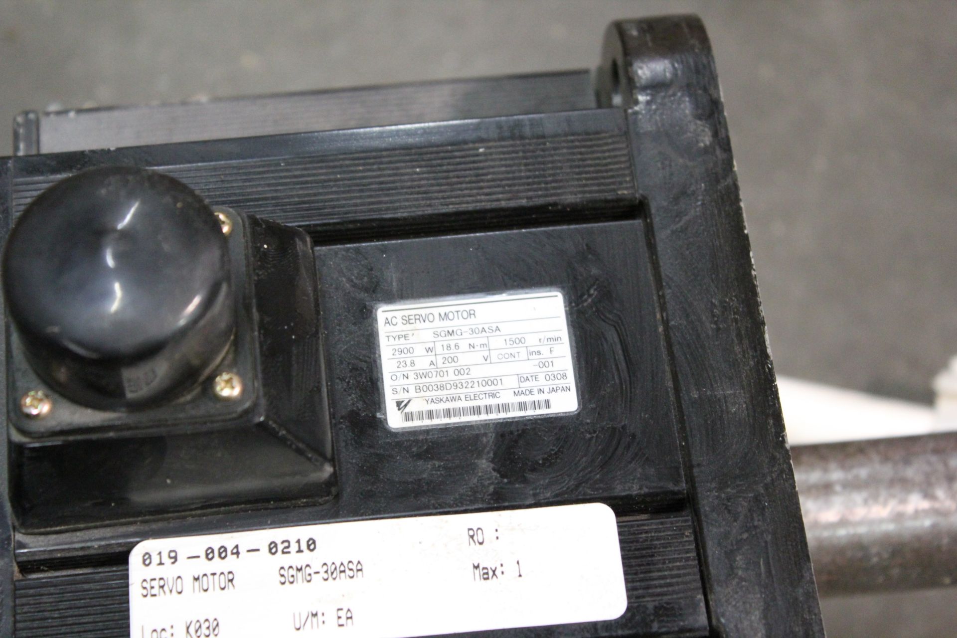 UNUSED YASKAWA AC SERVO MOTOR - Image 6 of 6