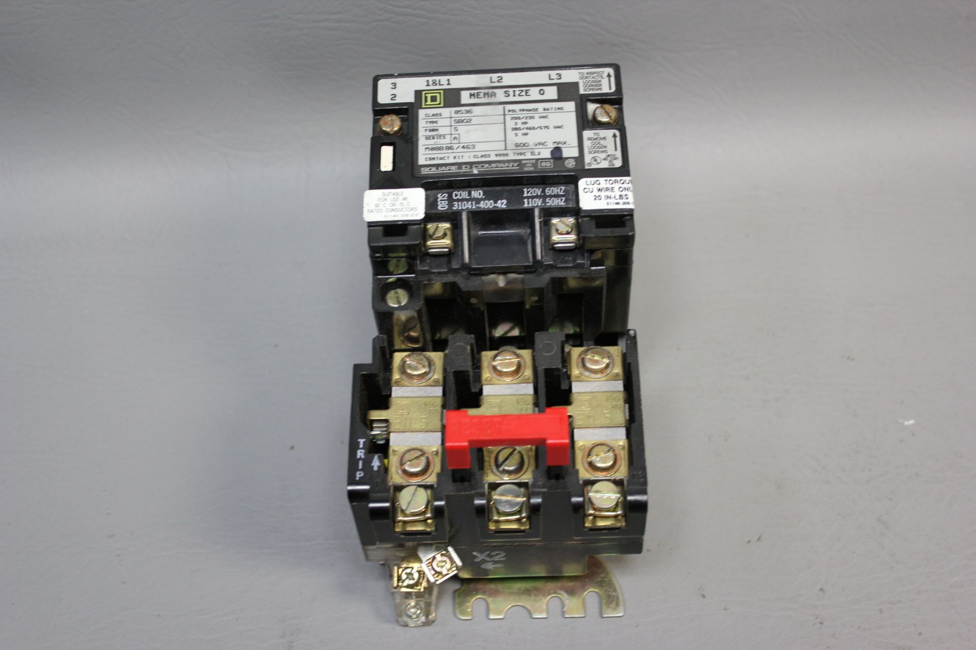 SQUARE D CONTACTOR