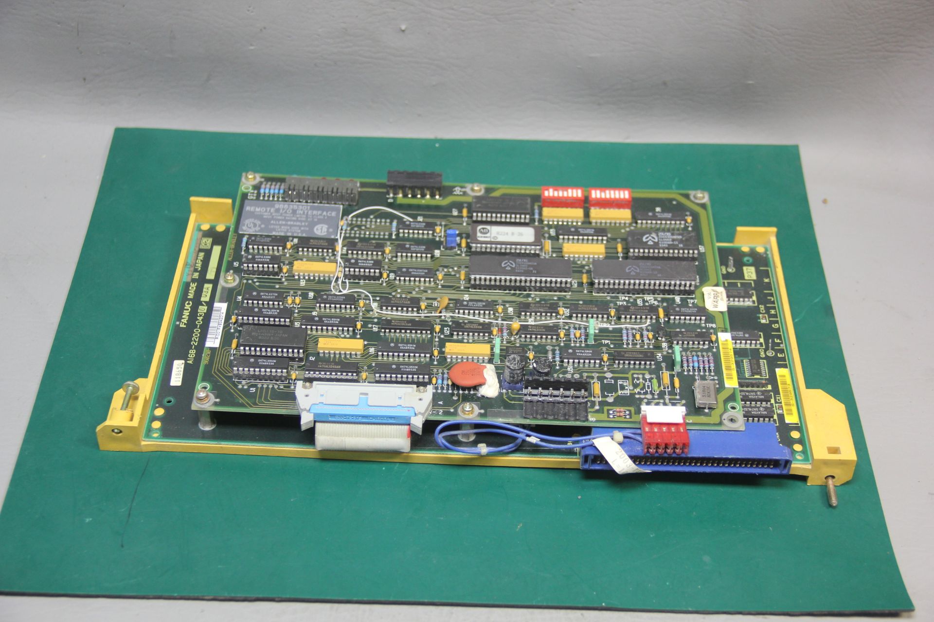 FANUC CONTROL BOARD W/ ALLEN BRADLEY REMOTE I/O INTERFACE