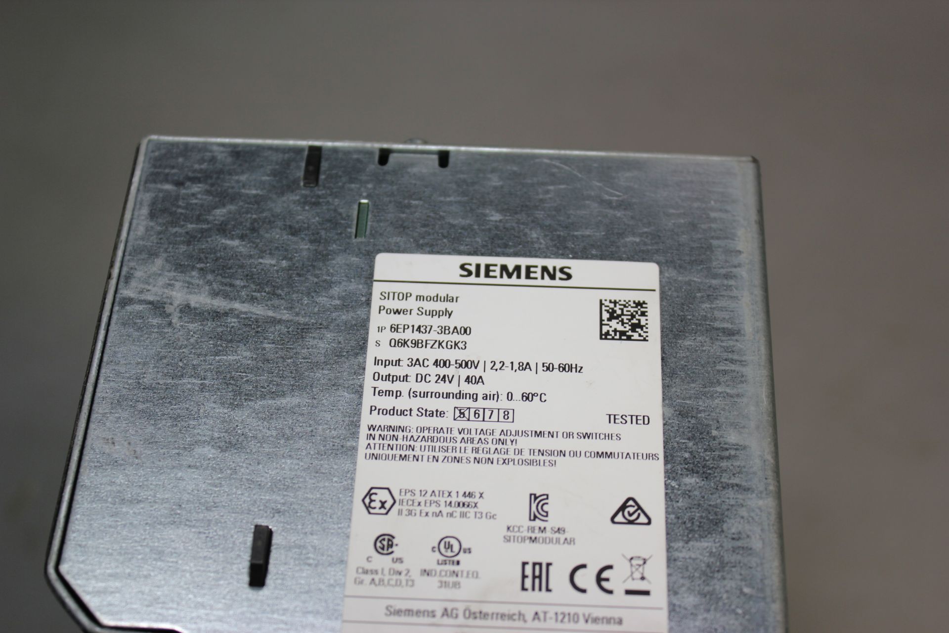 SIEMENS SITOP MODULAR POWER SUPPLY - Image 3 of 4