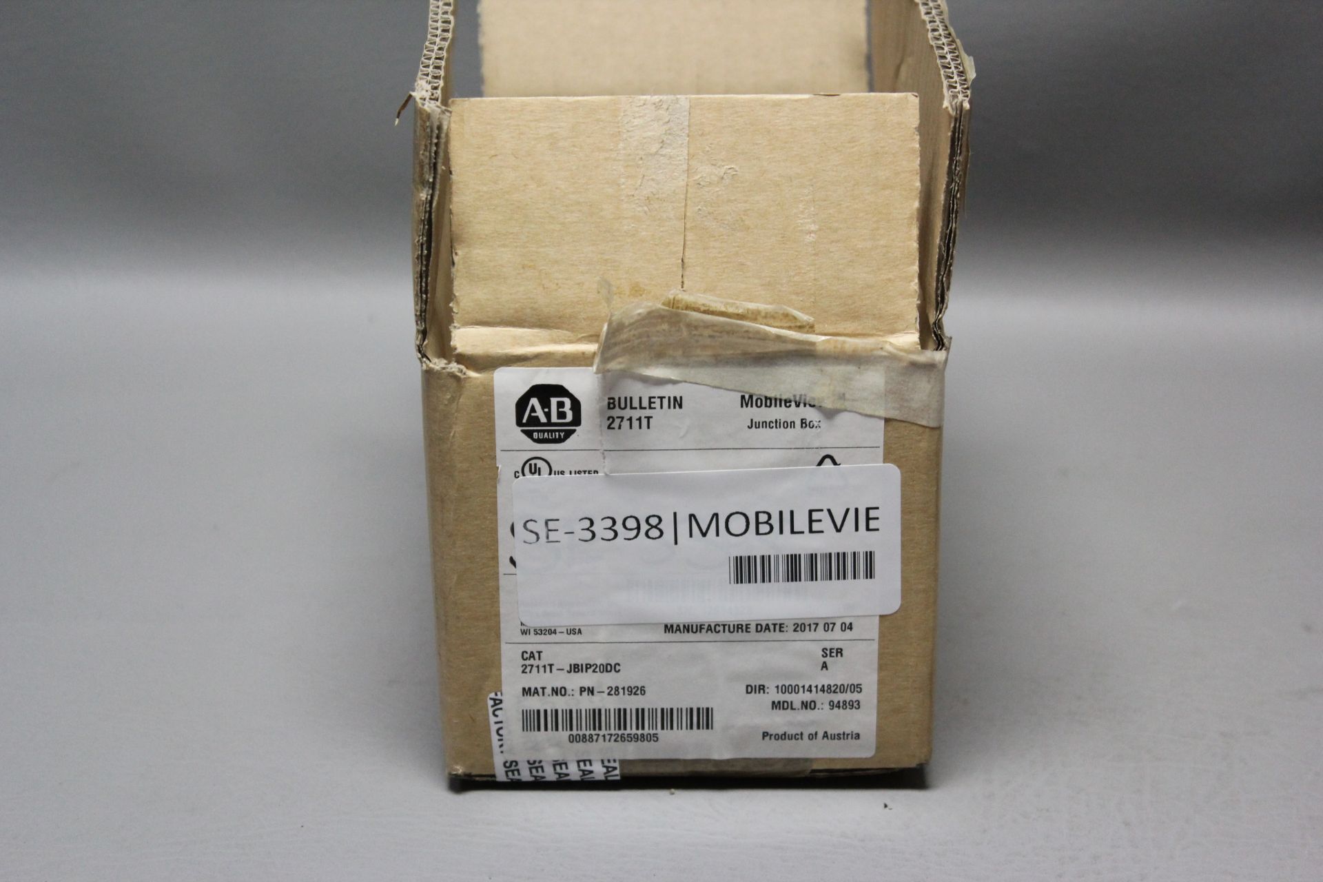 NEW ALLEN BRADLEY MOBILEVIEW JUNCTION BOX