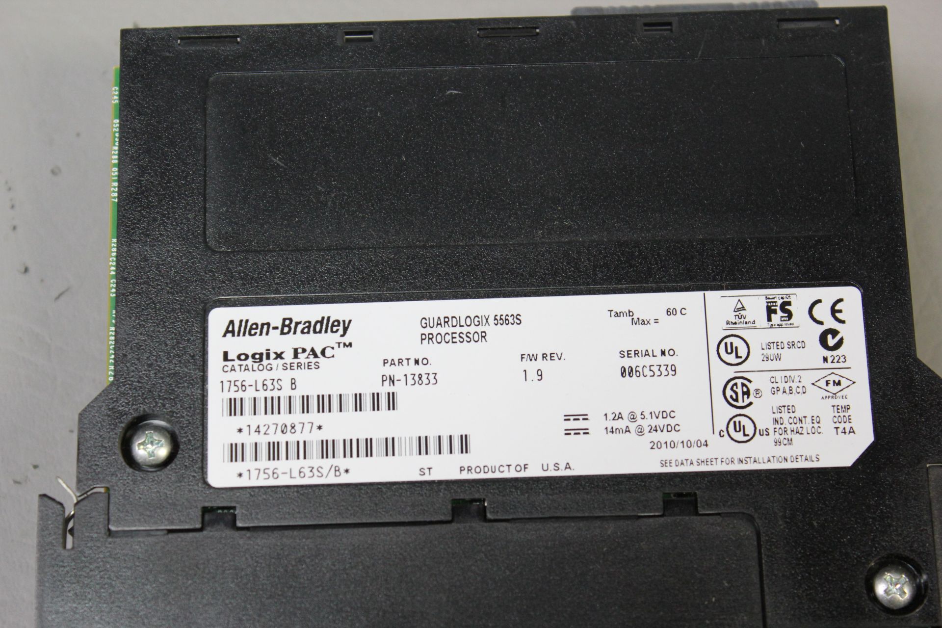 ALLEN BRADLEY GUARDLOGIX SAFETY PROCESSOR - Image 4 of 4