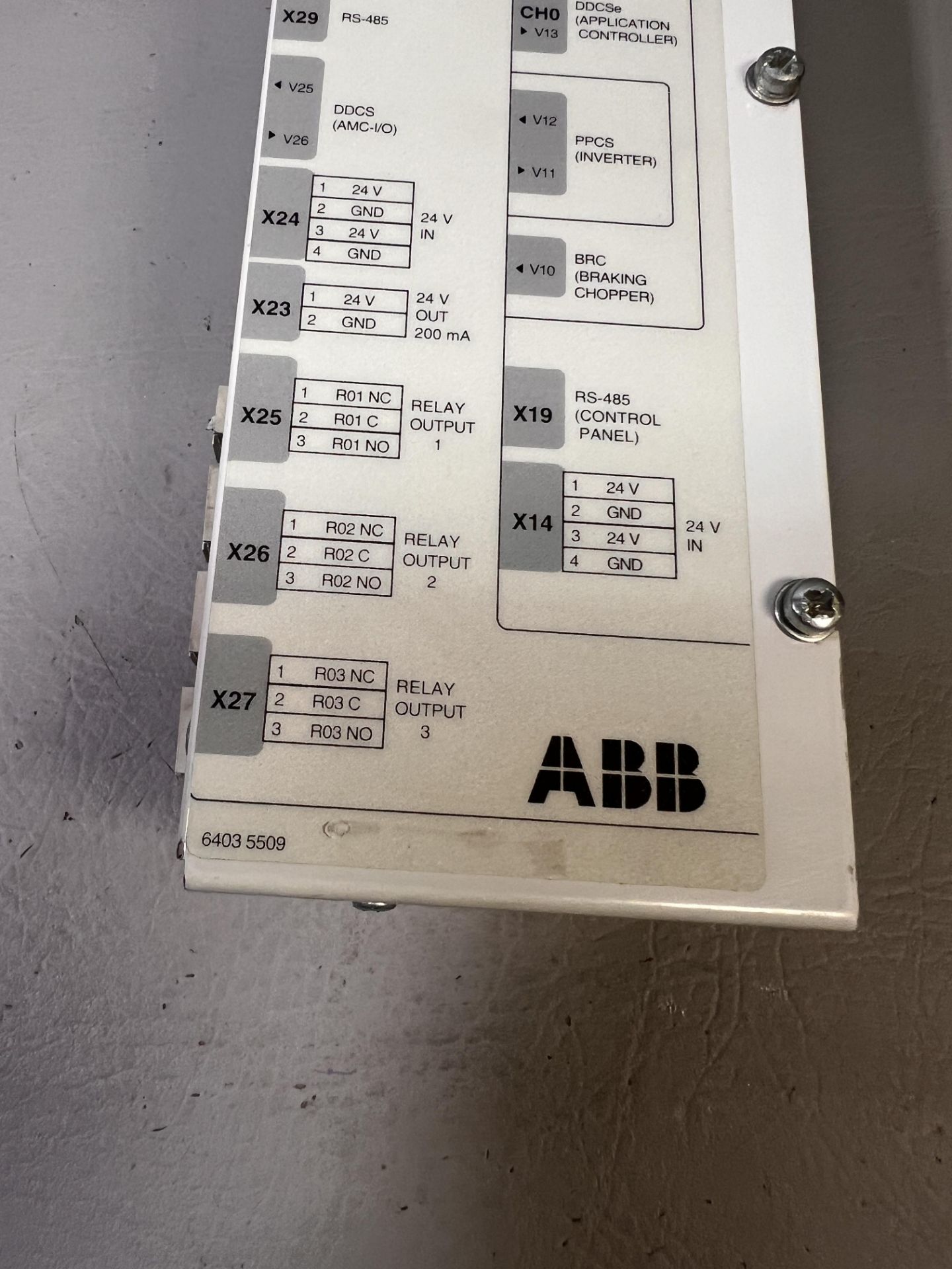 ABB ACS 600 DRIVE CONTROL UNIT - Image 2 of 4