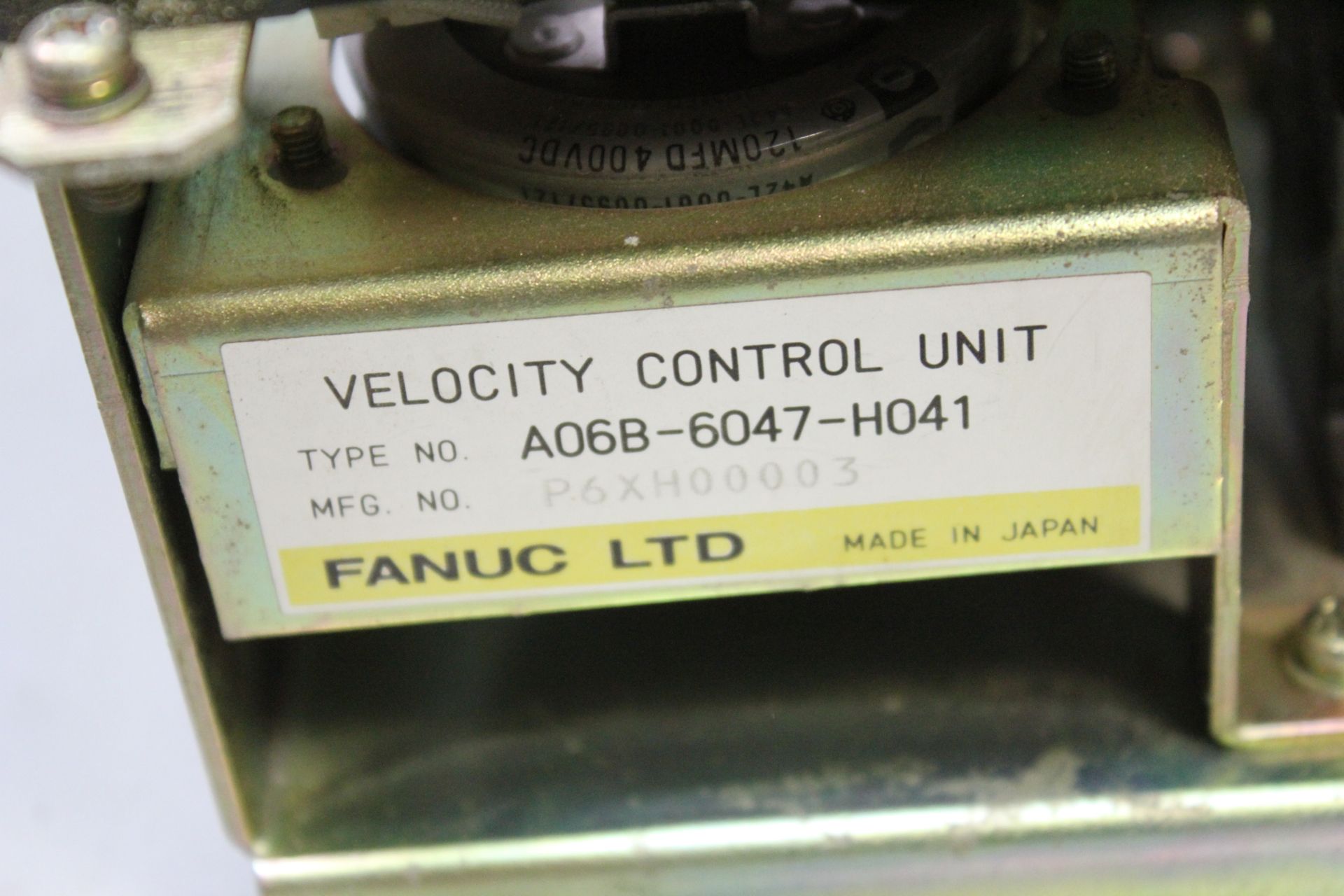 FANUC VELOCITY CONTROL UNIT - Image 4 of 7