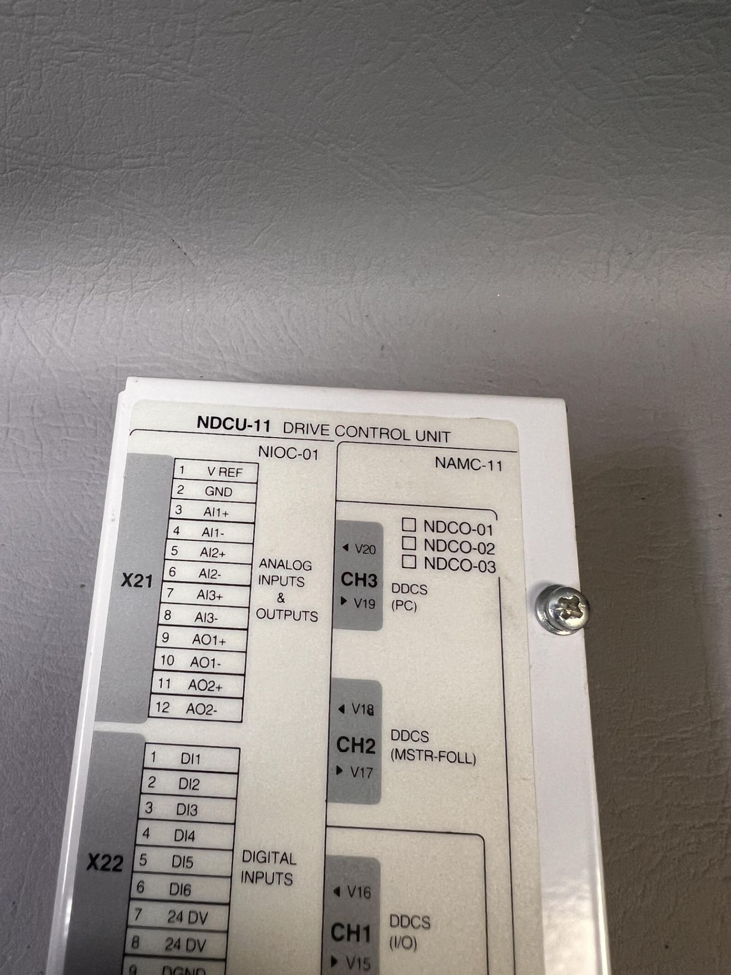 ABB ACS 600 DRIVE CONTROL UNIT - Image 3 of 4