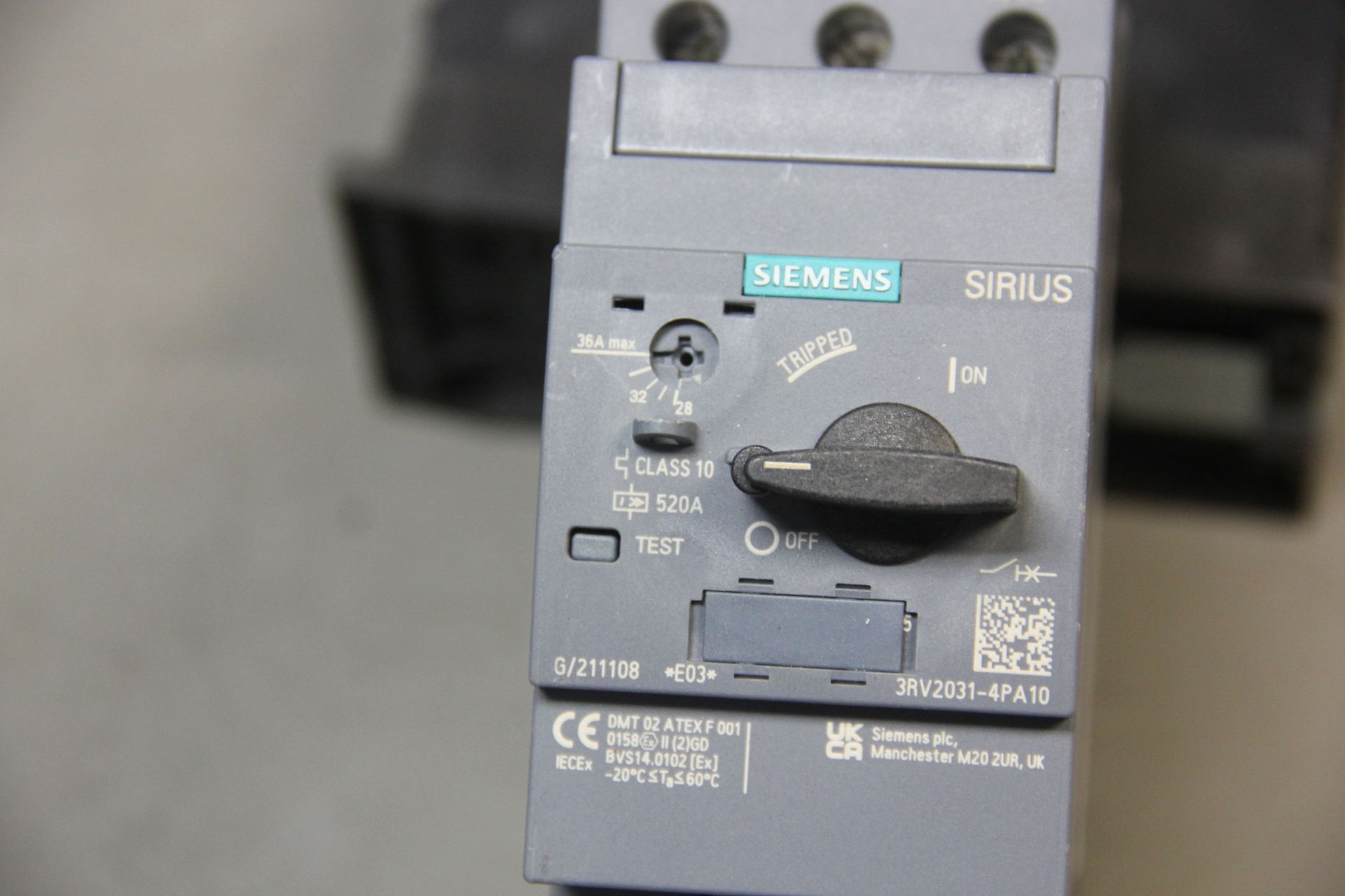 UNUSED SIEMENS MOTOR PROTECTION CIRCUIT BREAKER - Image 3 of 3