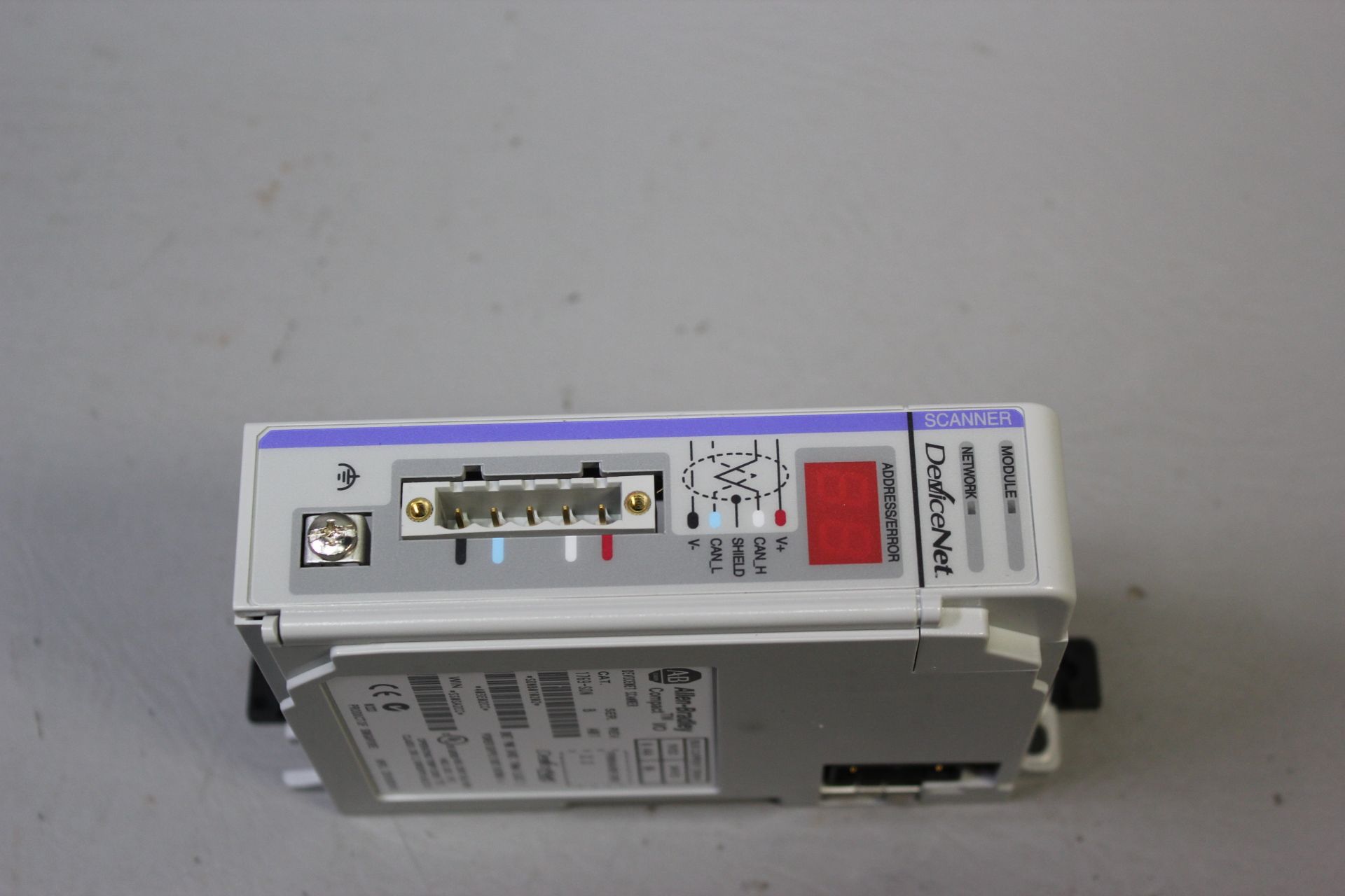 ALLEN BRADLEY COMPACT I/O DEVICENET SCANNER MODULE - Image 3 of 6