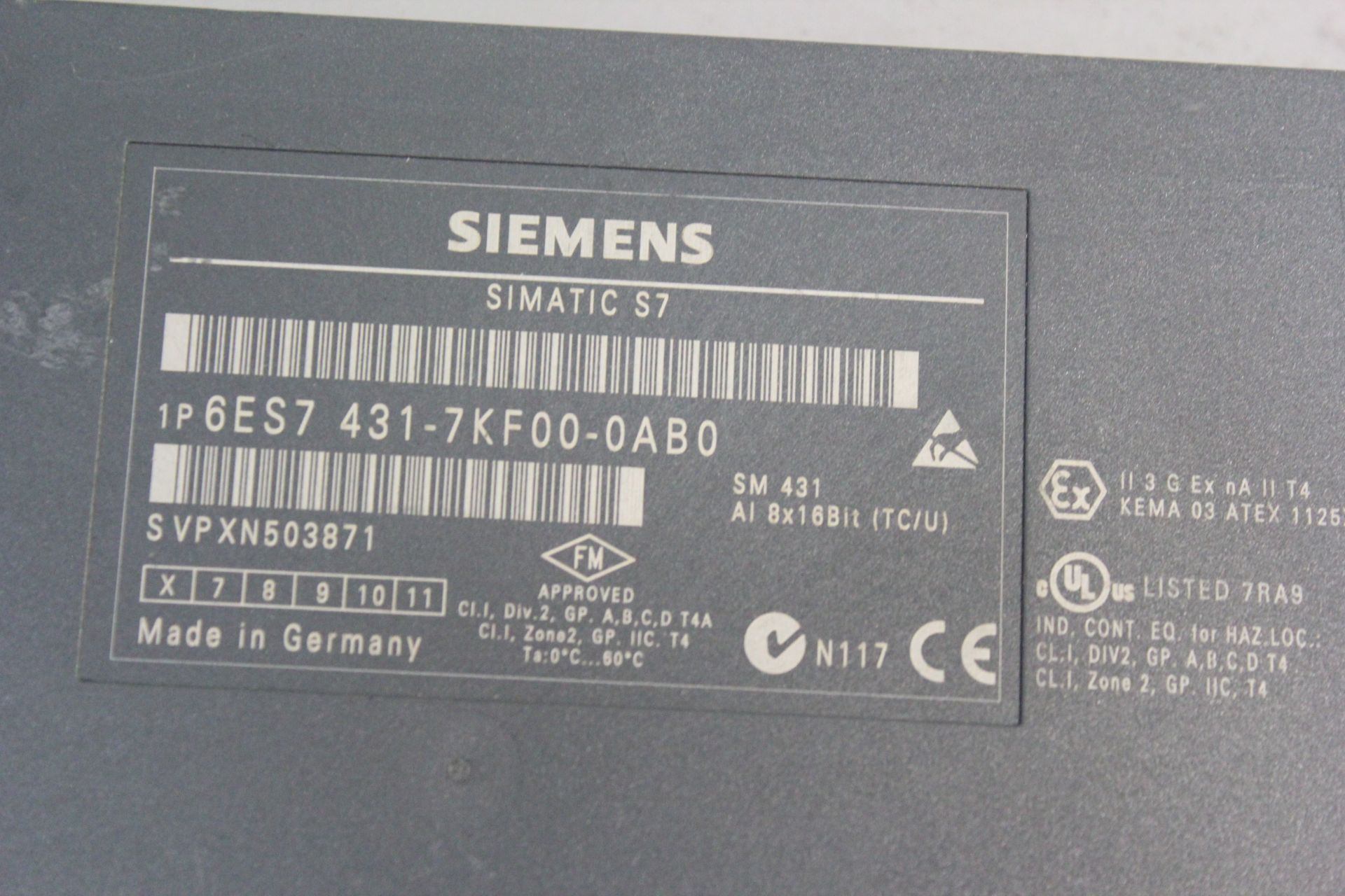 SIEMENS PLC MODULE - Image 2 of 2