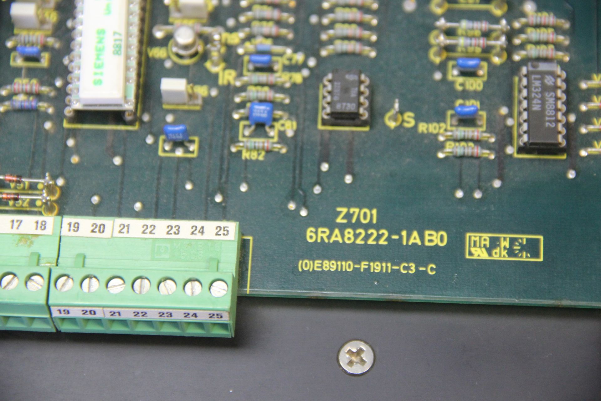 SIEMENS DRIVE CIRCUIT BOARD WITH DAUGHTER BOARD - Image 6 of 8