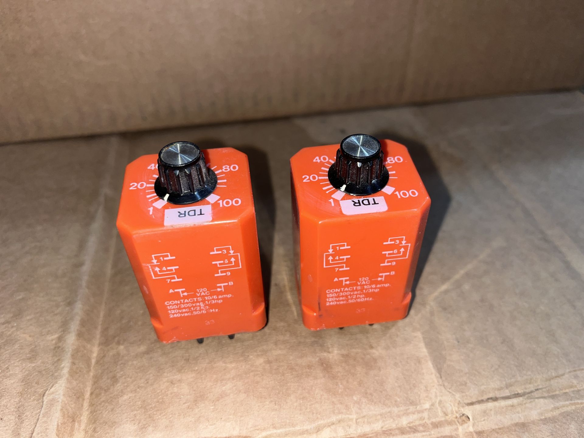 (2) NCC Digital Time Delay Relays