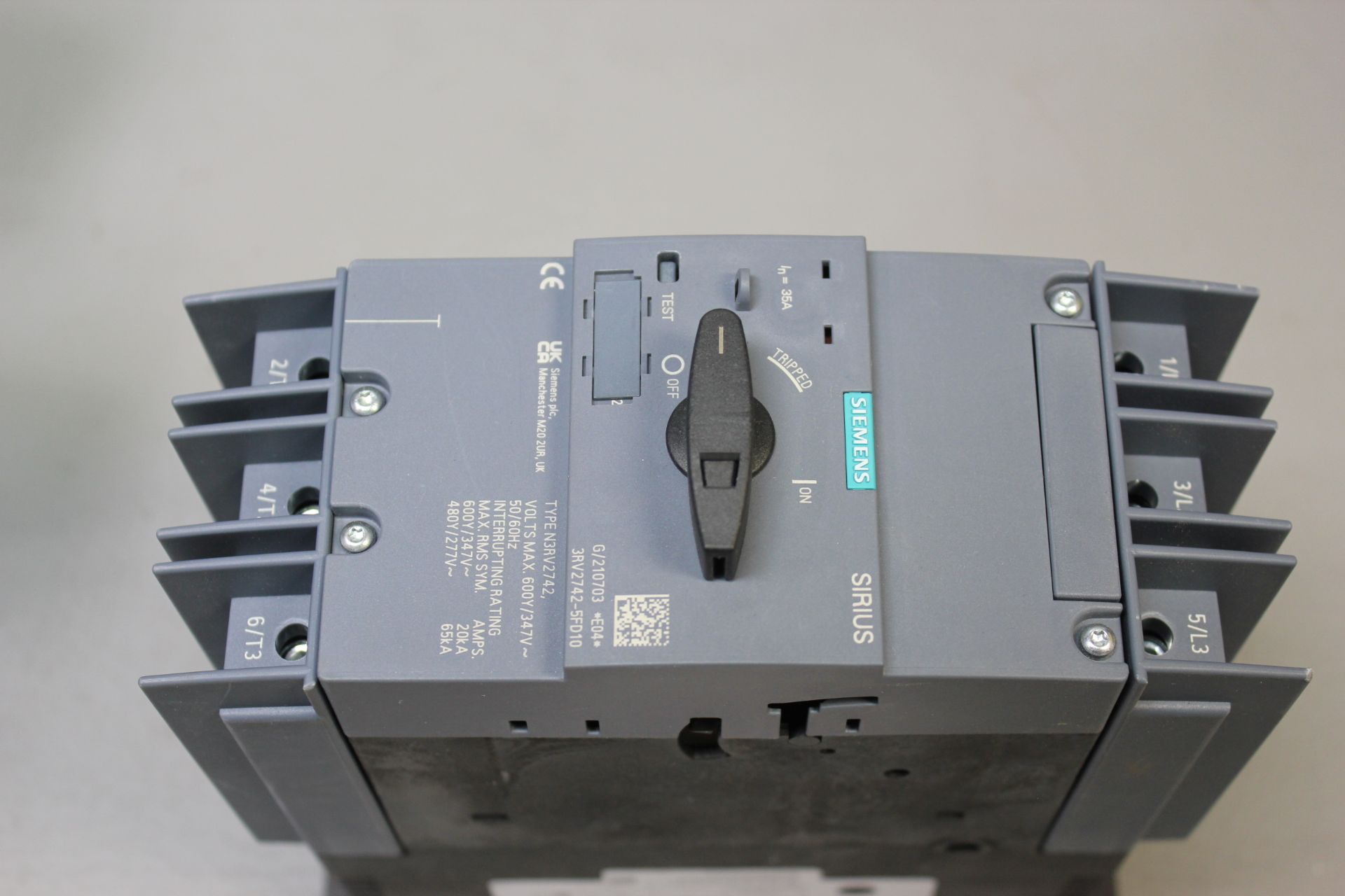 SIEMENS SIRIUS SYSTEM PROTECTION CIRCUIT BREAKER - Image 3 of 4