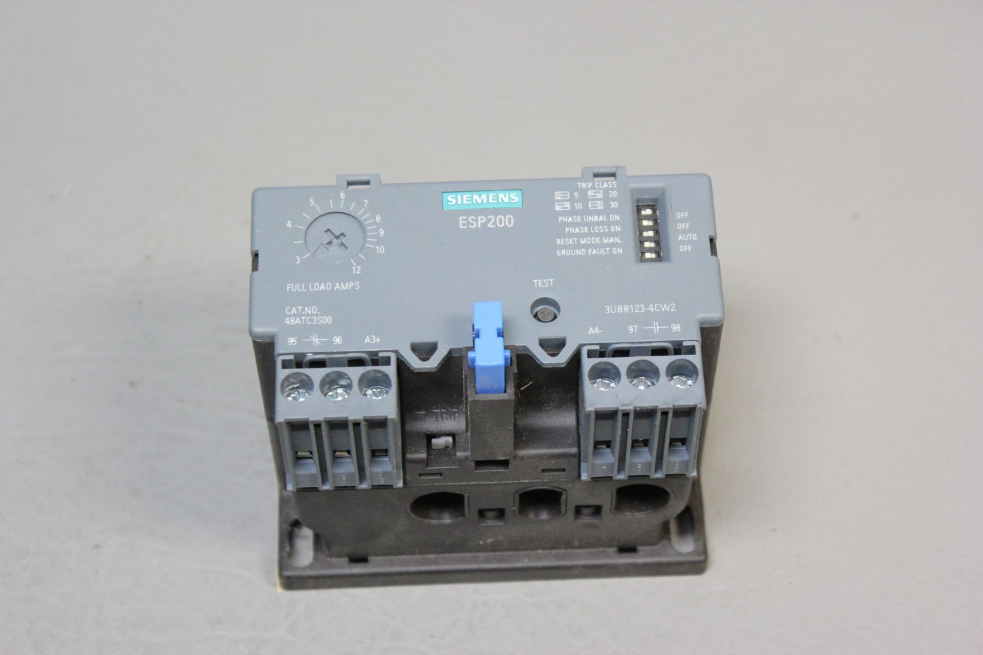 SIEMENS SOLID STATE OVERLOAD RELAY