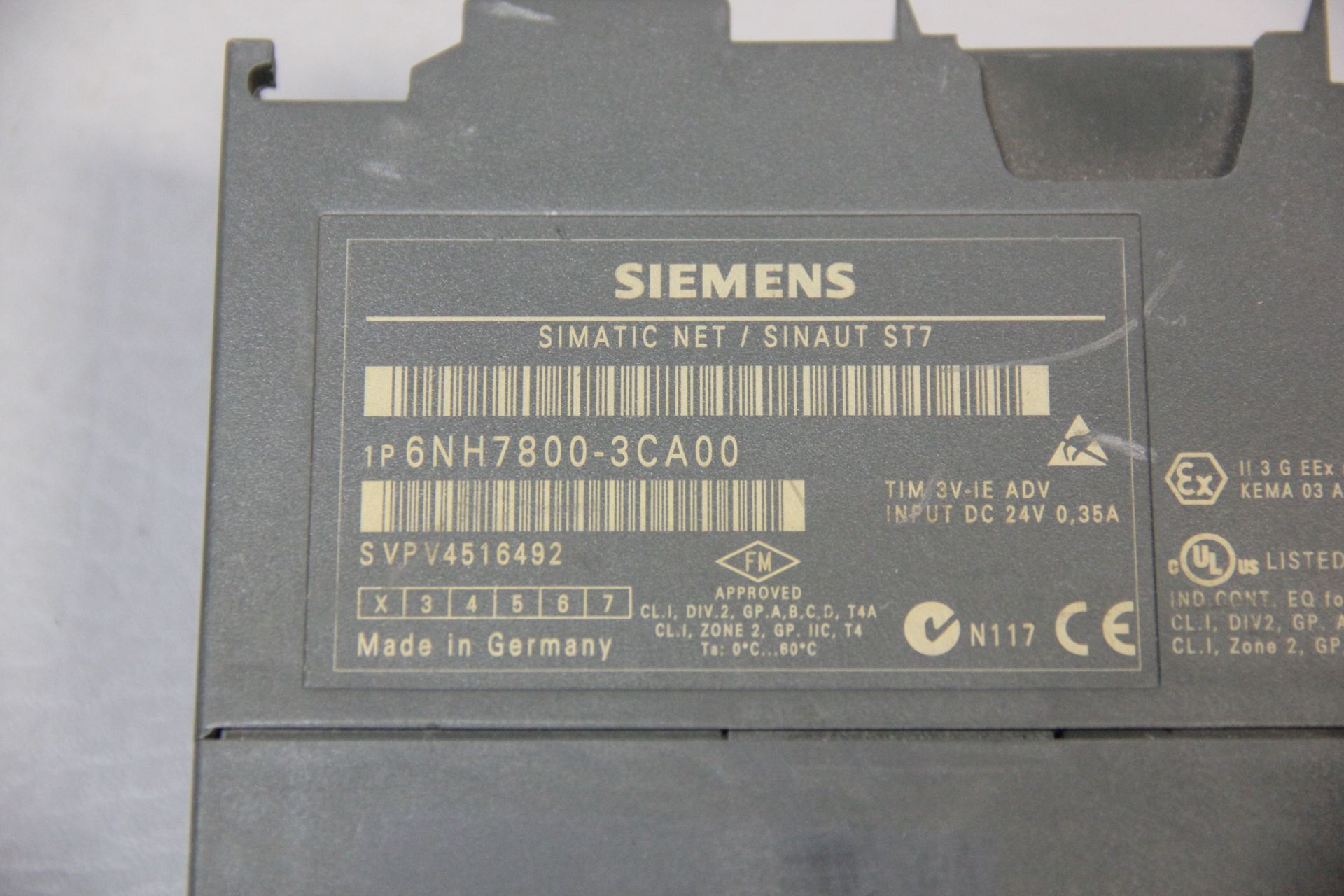 SIEMENS SIMATIC NET /SINAUT ST7 MODULE - Image 4 of 6